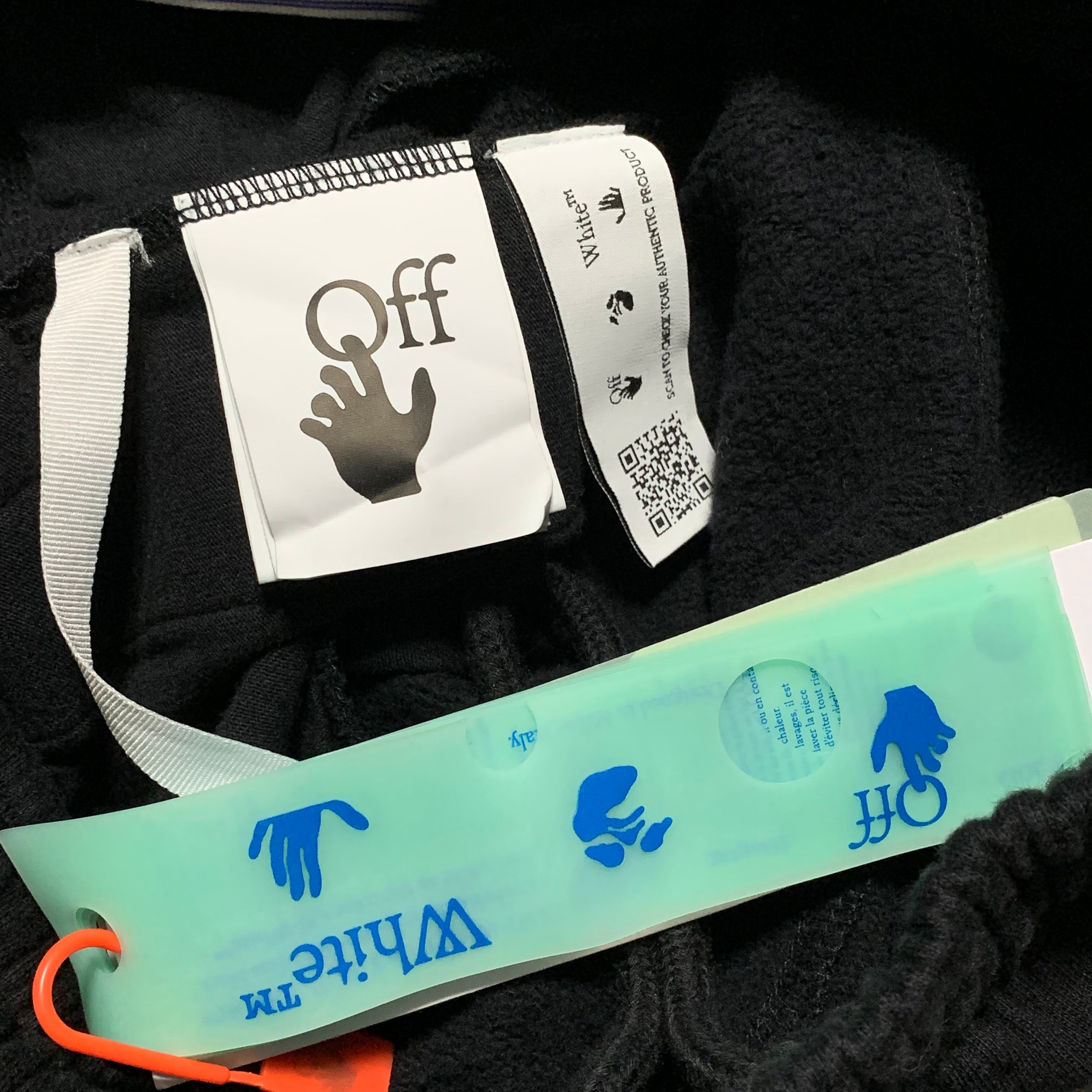 Off White Small Diag Marker Black Jogger Sweatpants Bottoms Virgil Abloh