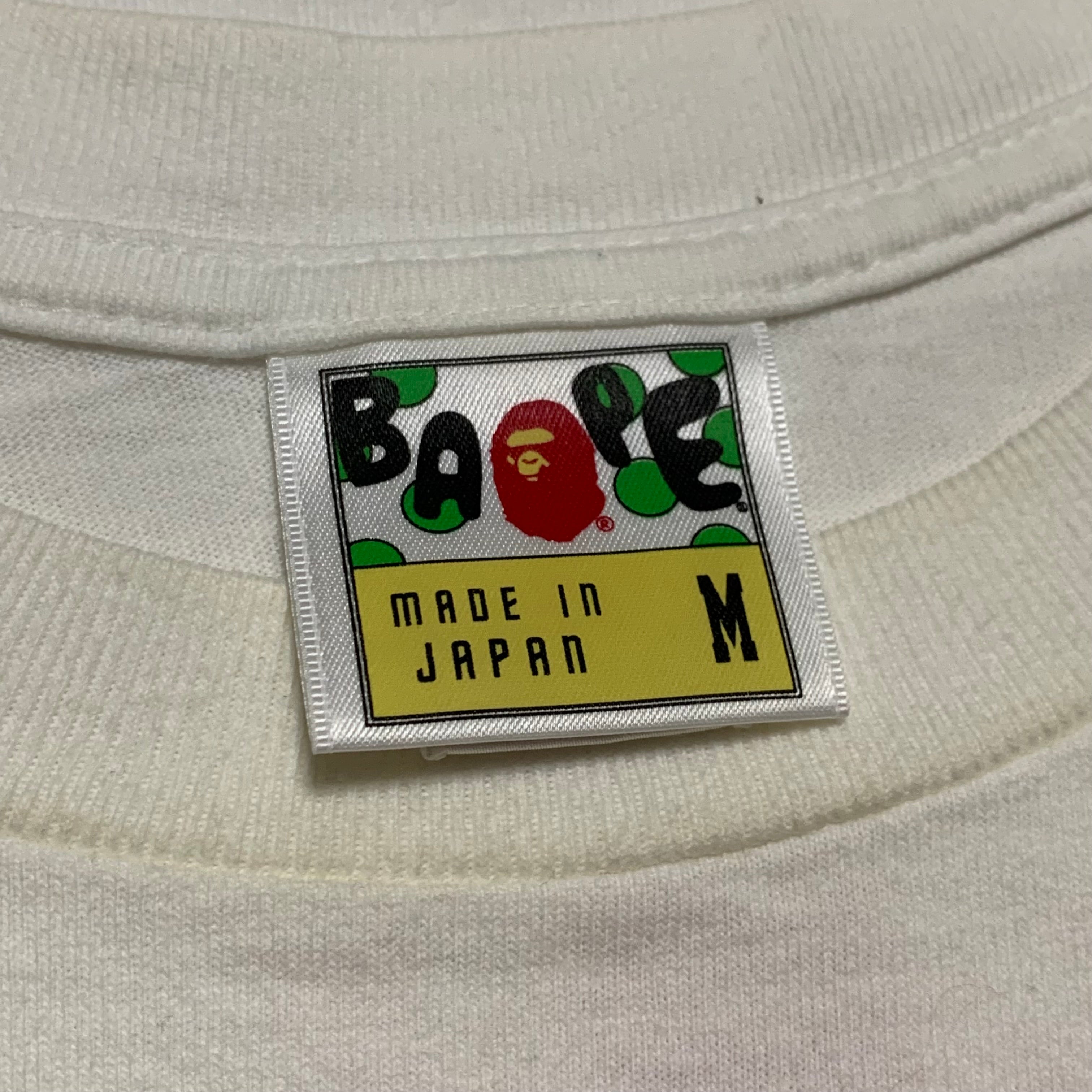 Bape Medium Bape Sta White Tee A Bathing Ape 2009