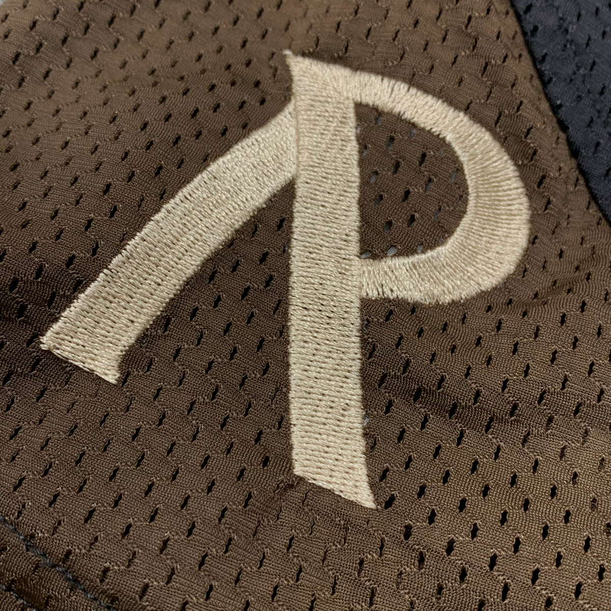 Represent Small Shorts Initial Black Mesh Bottoms