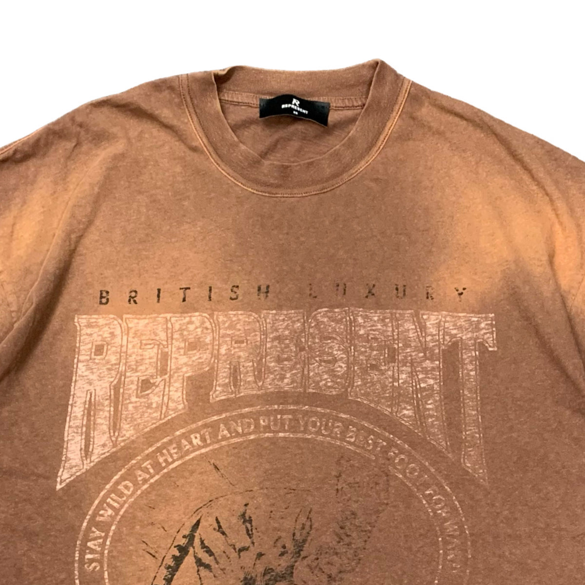 Represent XS Duke & Dexter Tee Mountain Lion Rust T-Shirt