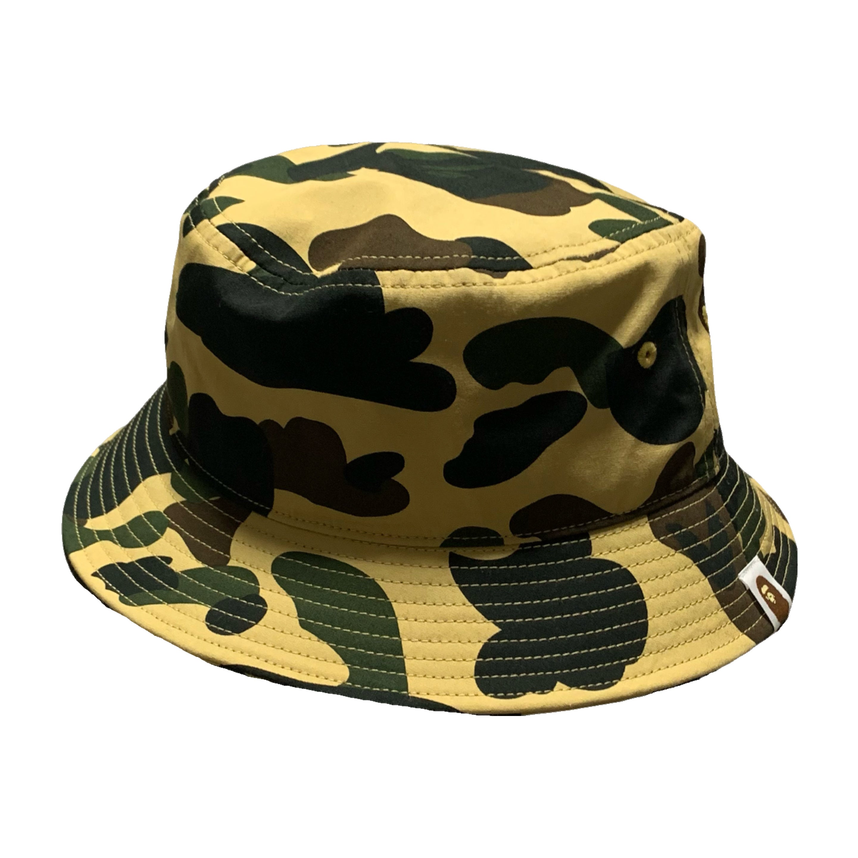 Bape Bucket Hat 1st Camo A Bathing Ape Yellow