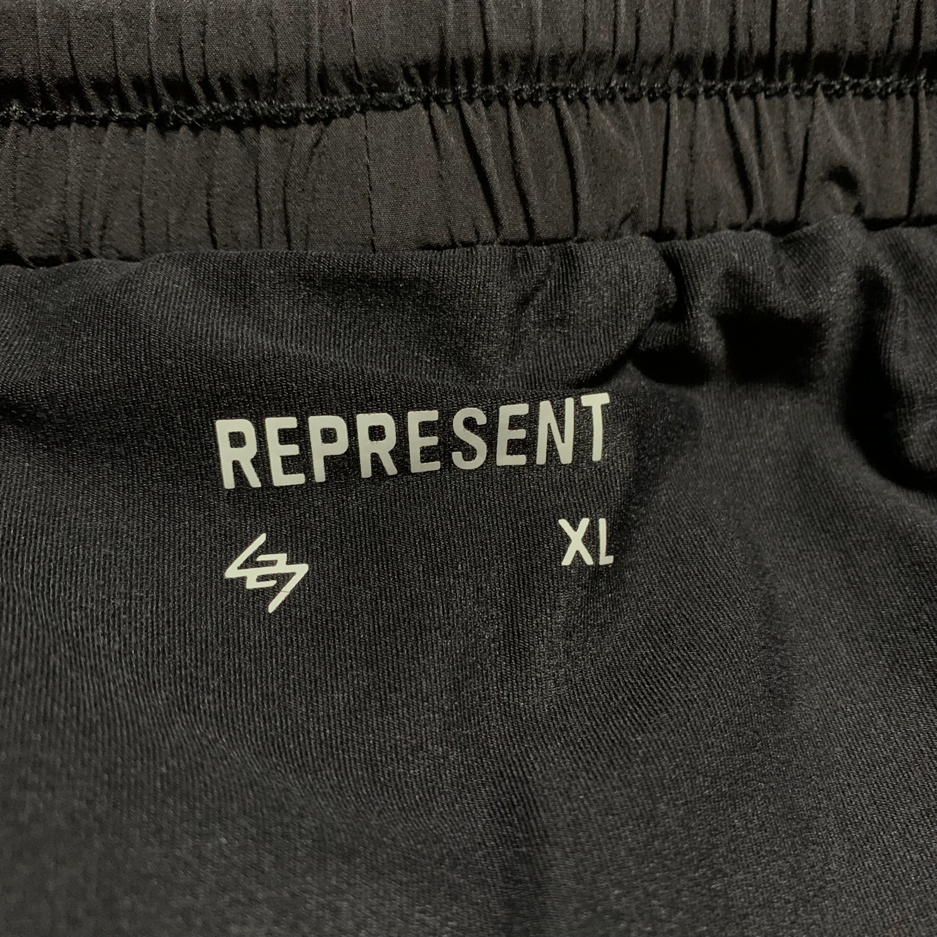 Represent XL Shorts Team 247 2-In-1 Black Shorts Bottoms