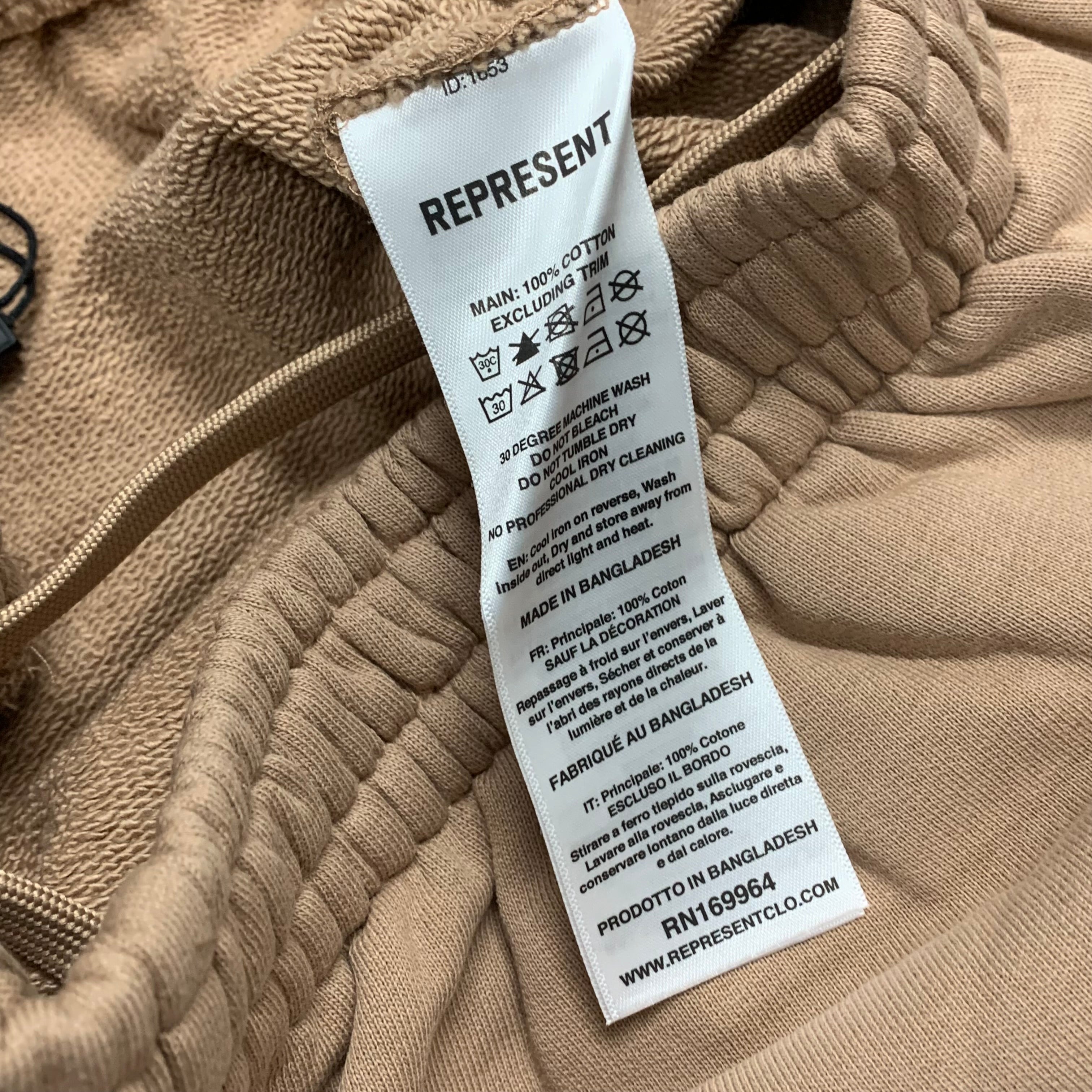 Represent Medium Shorts Team 247 Clay Jersey Shorts