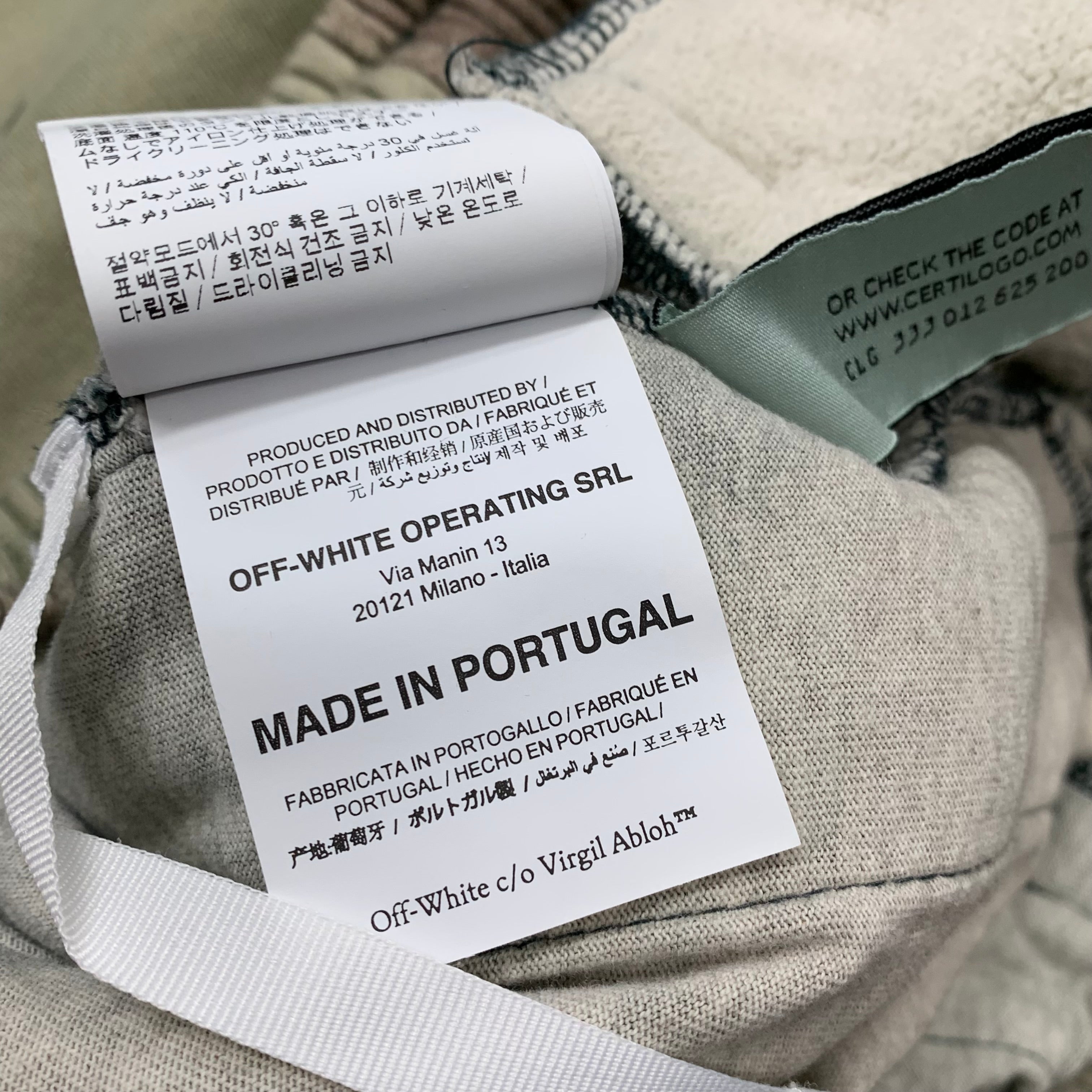 Off White Small Shorts Arrows Camouflage Camo Bottoms Virgil Abloh