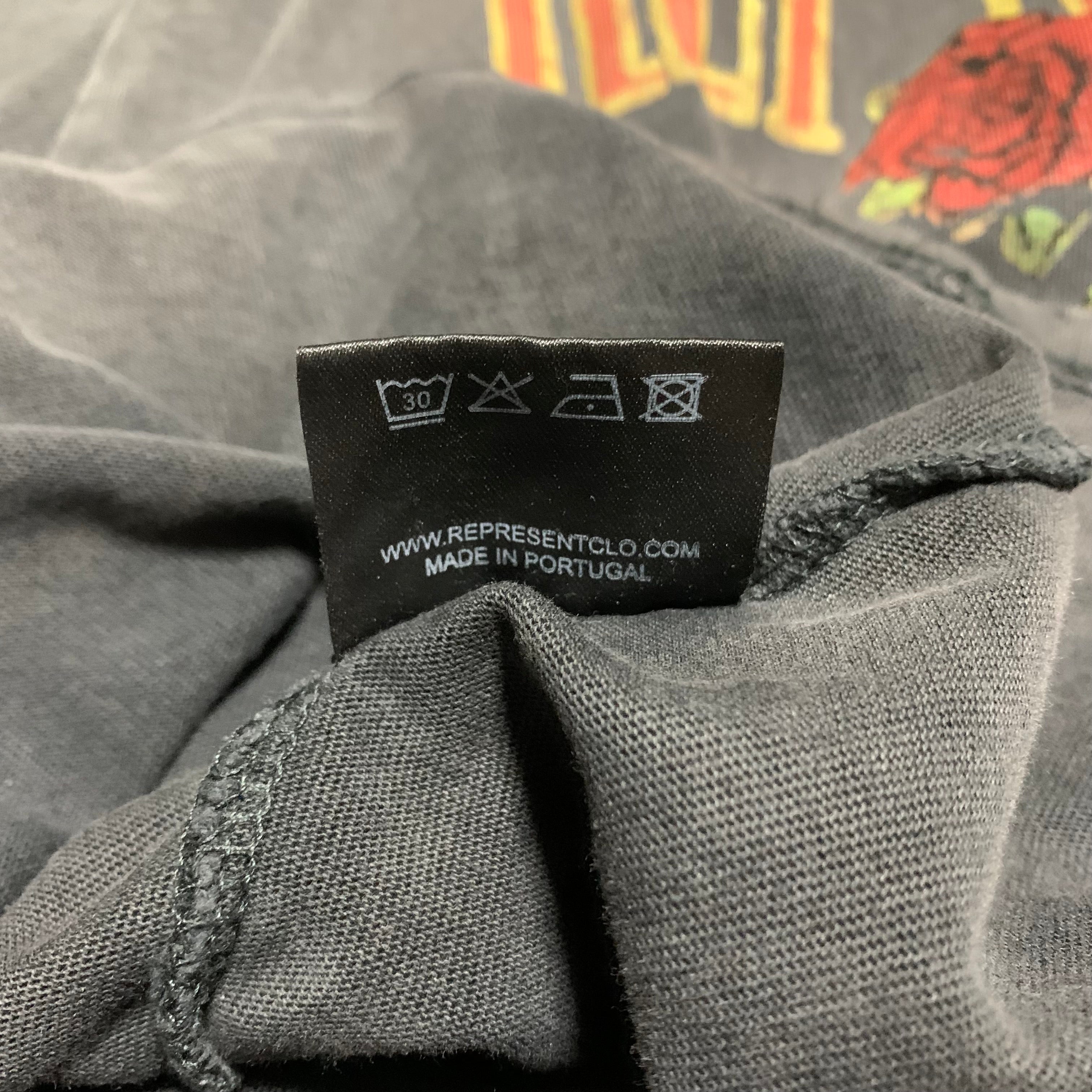 Represent Medium Rep N Resent Vintage Grey Tee