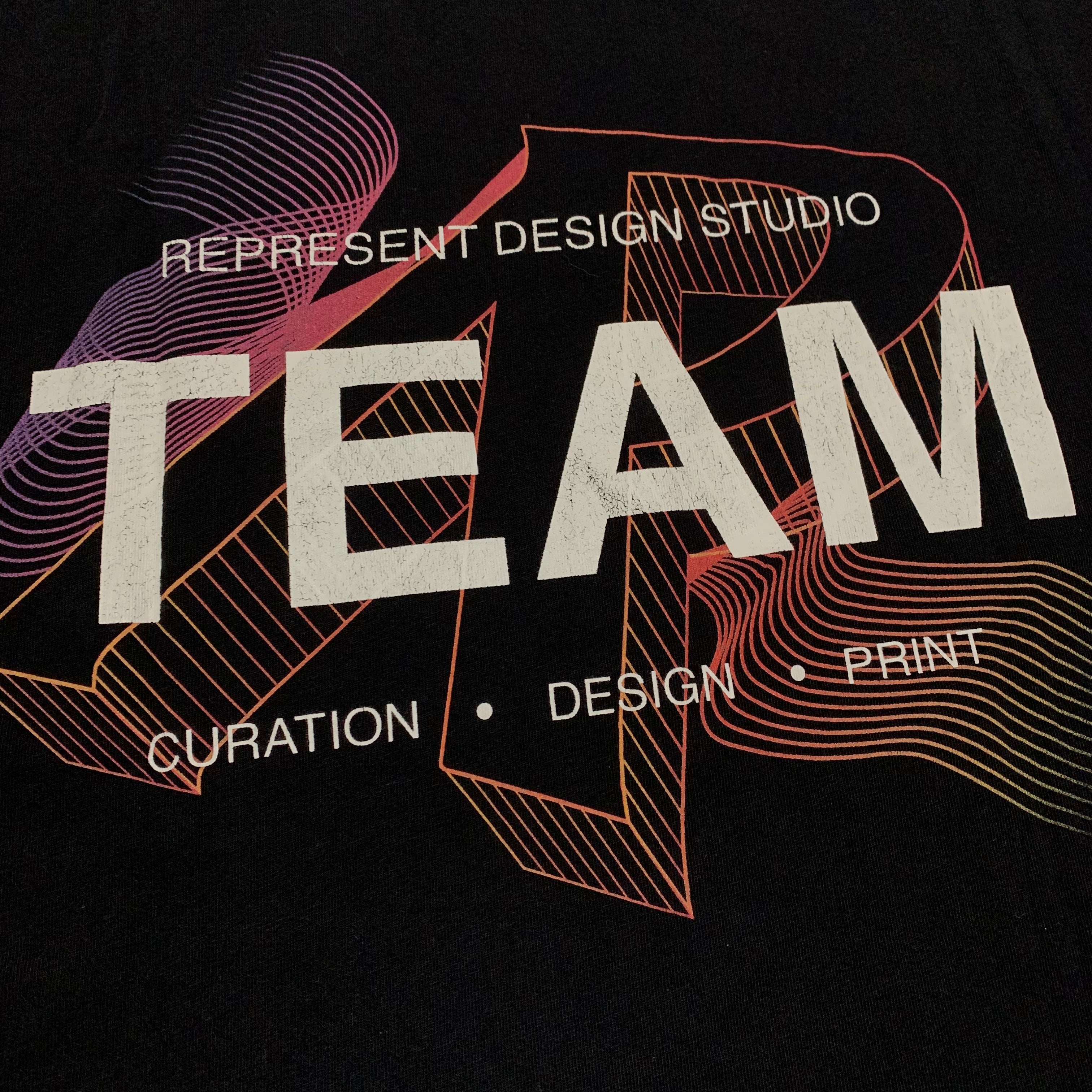 Represent Large Design Studio Jet Black Tee