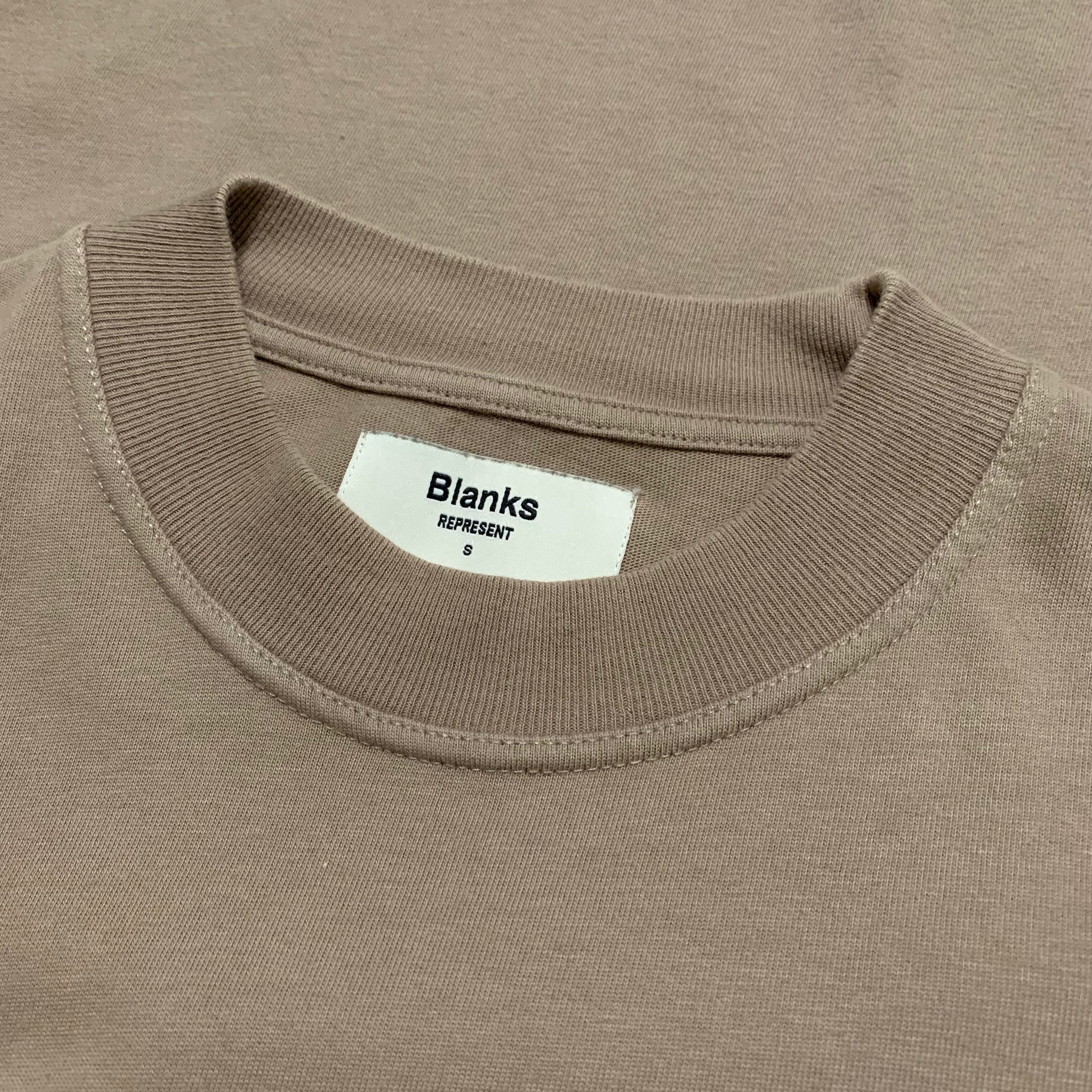 Represent Small Blanks Beige Brown Tee