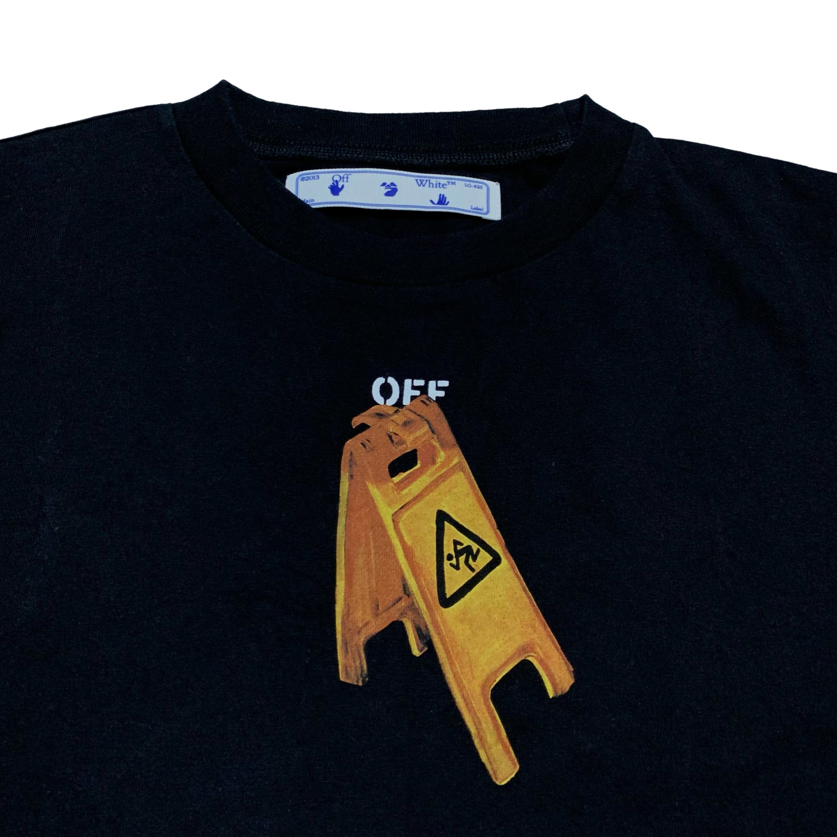 Off White XXS Tee Pascal Skeleton Arrows Black T-Shirt Virgil Abloh