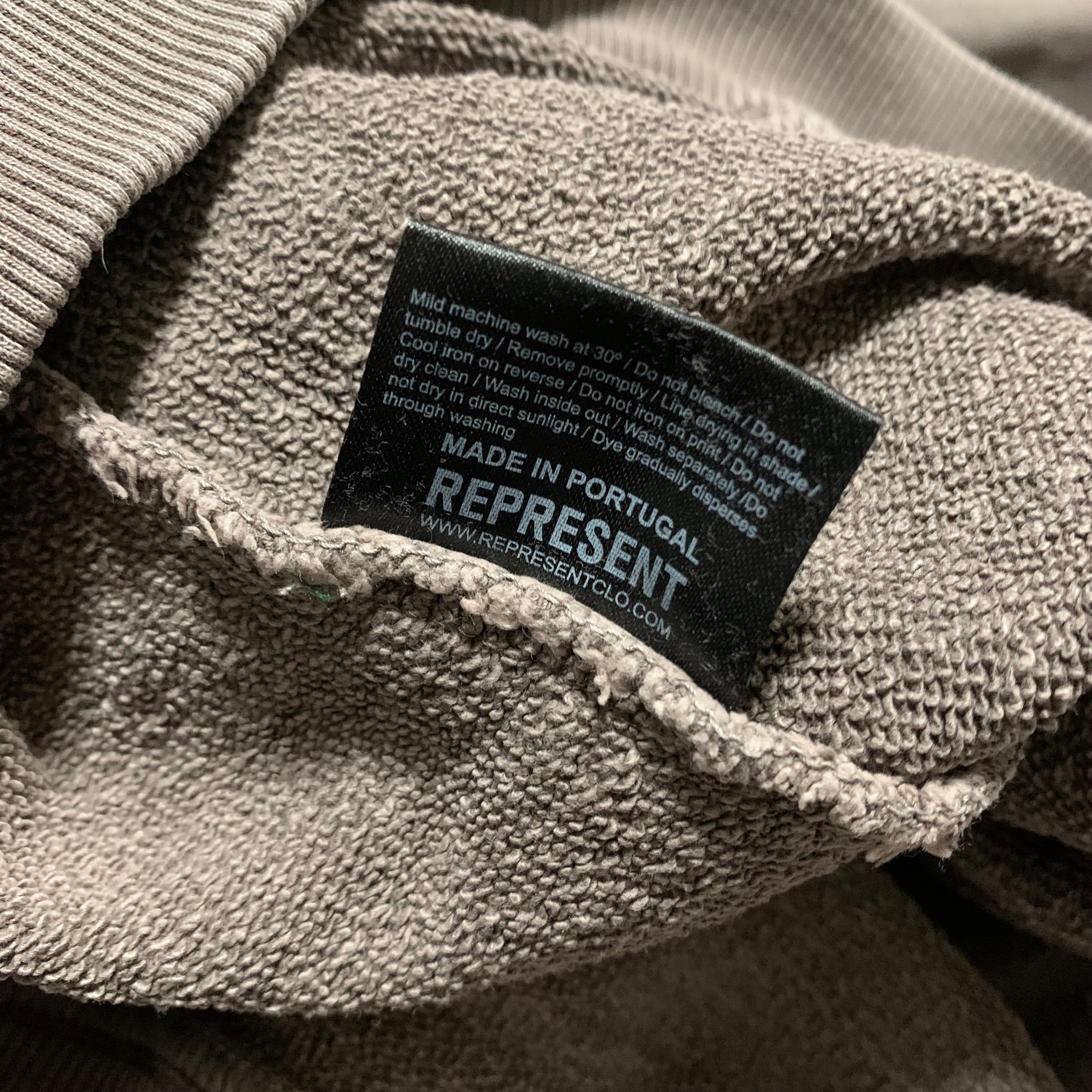 Represent Medium Owners Club Fog Sweater Sweatshirt Crewneck