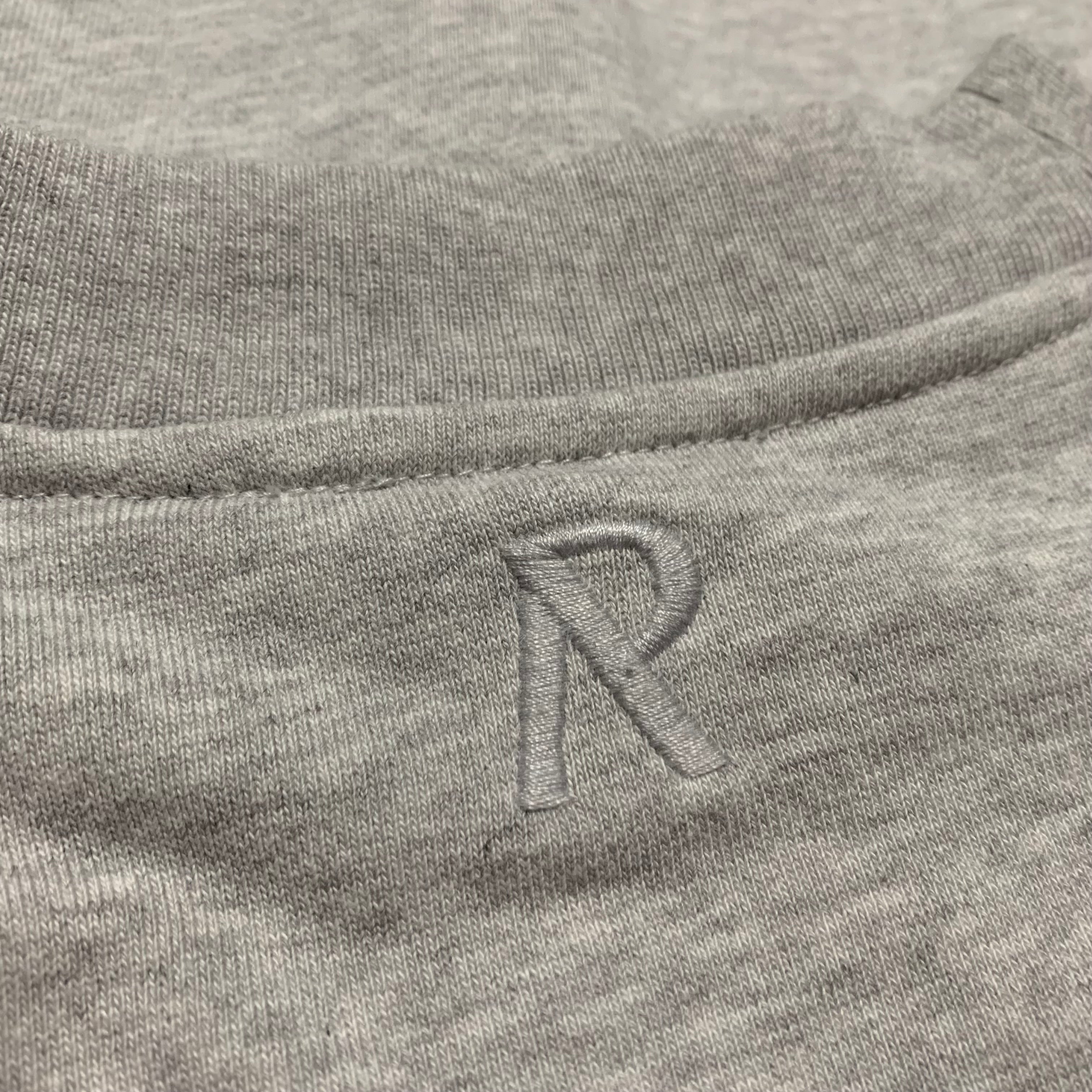 Represent Small Initial Ice Grey Marl Oversized Sweater Sweatshirt Crewneck