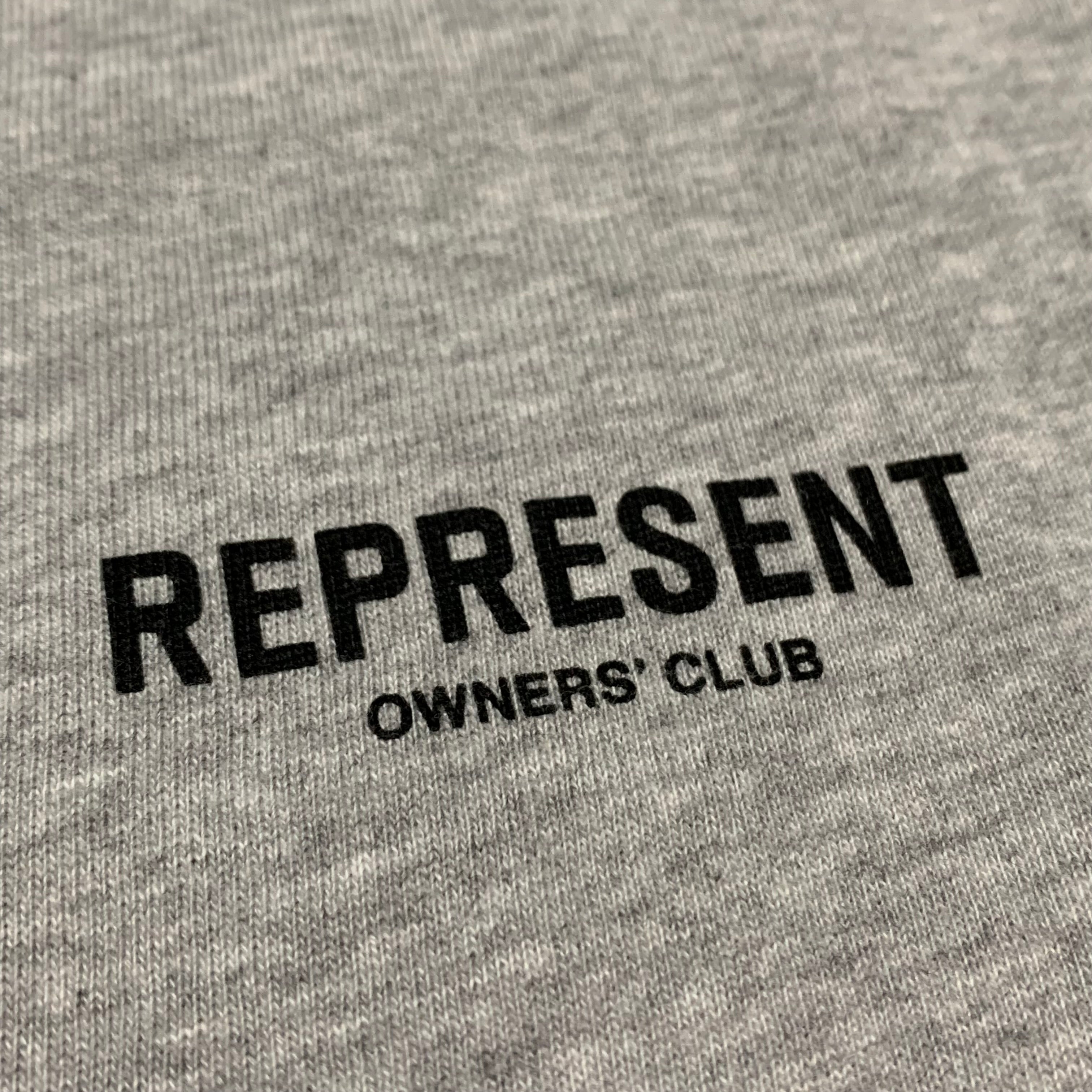 Represent XL Owners Club Ash Grey Tee