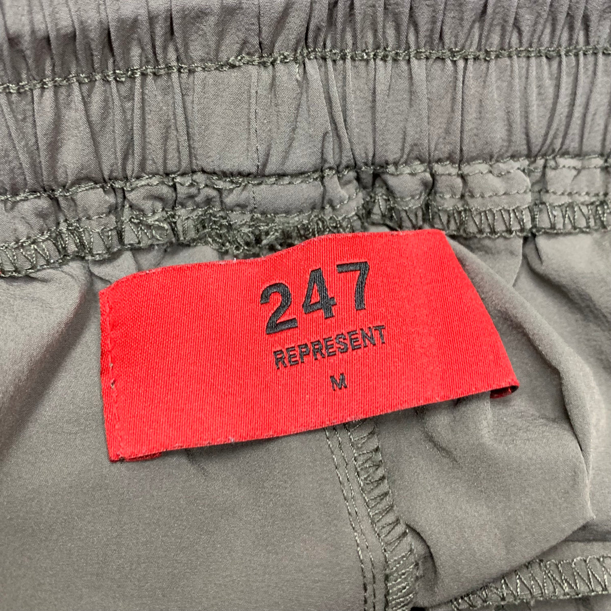 Represent Medium Shorts 247 Khaki Green Track Pant Bottoms