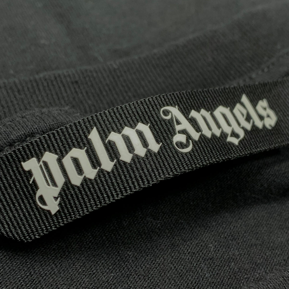 Palm Angels Large Tee Logo Black T-Shirt