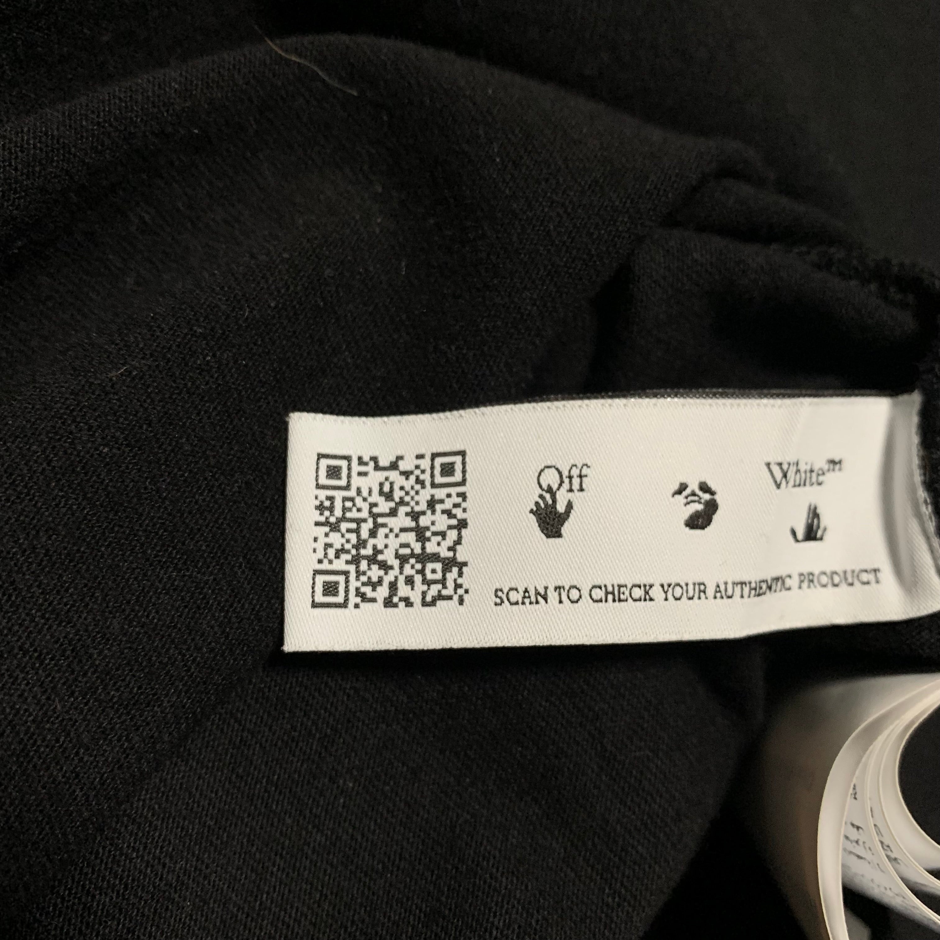 Off White Small Caravaggio Painting Black Tee Virgil Abloh