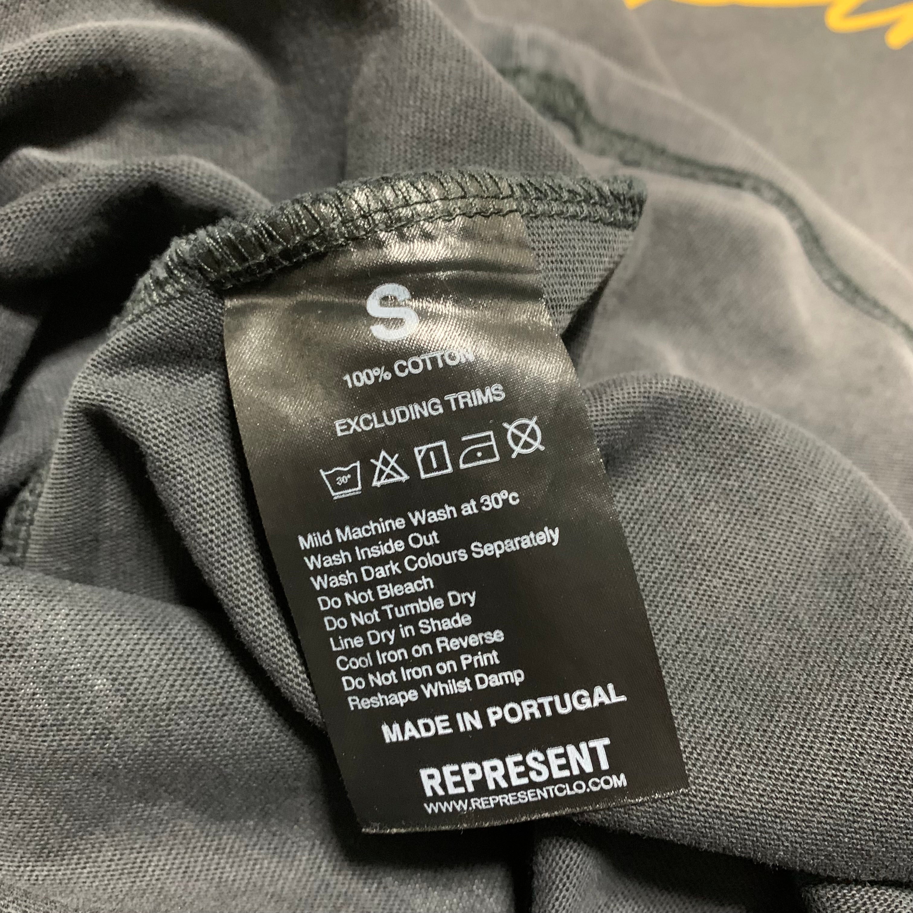 Represent Small Enduring Spirit Vintage Grey Tee