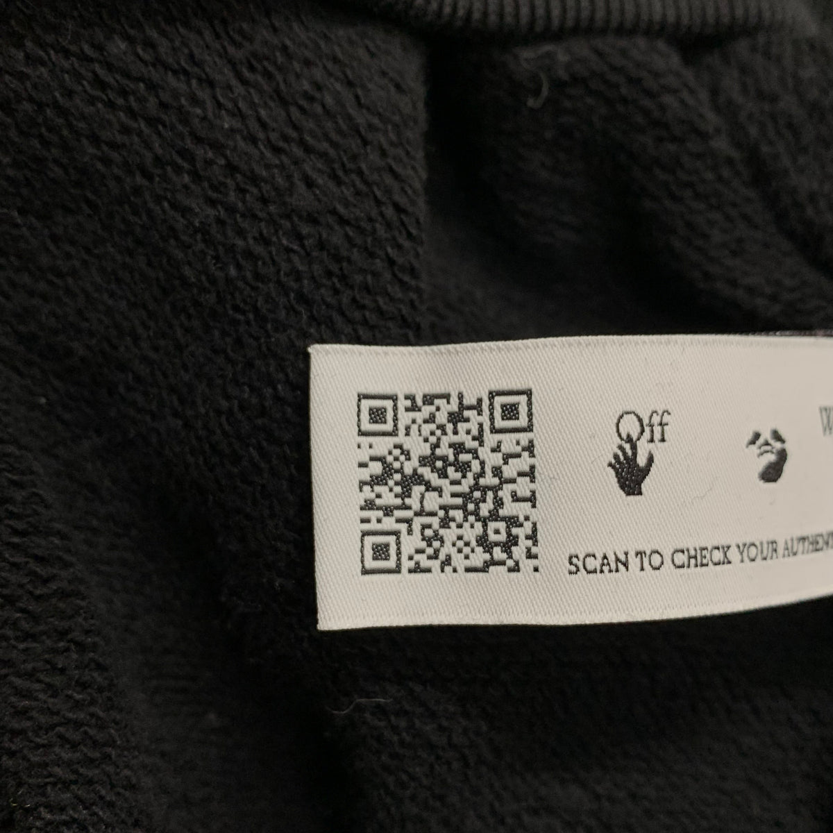 Off White XXL Hoodie Arrows Graphic Black Hoodie Virgil Abloh