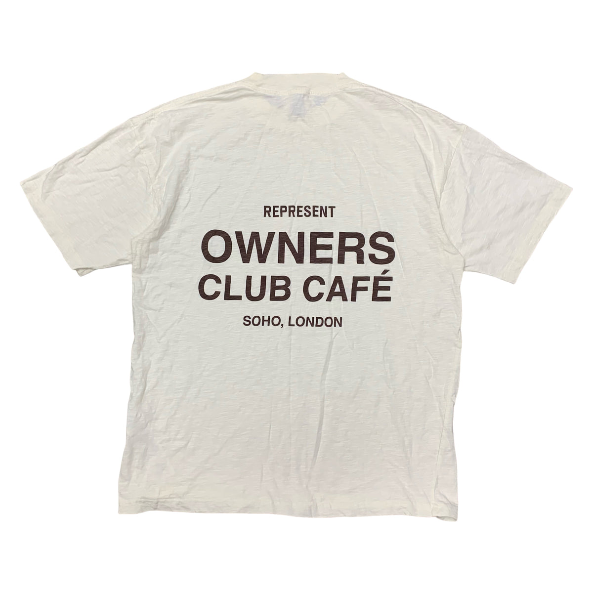 Represent XS Tee Owners Club Cafe Flat White T-Shirt