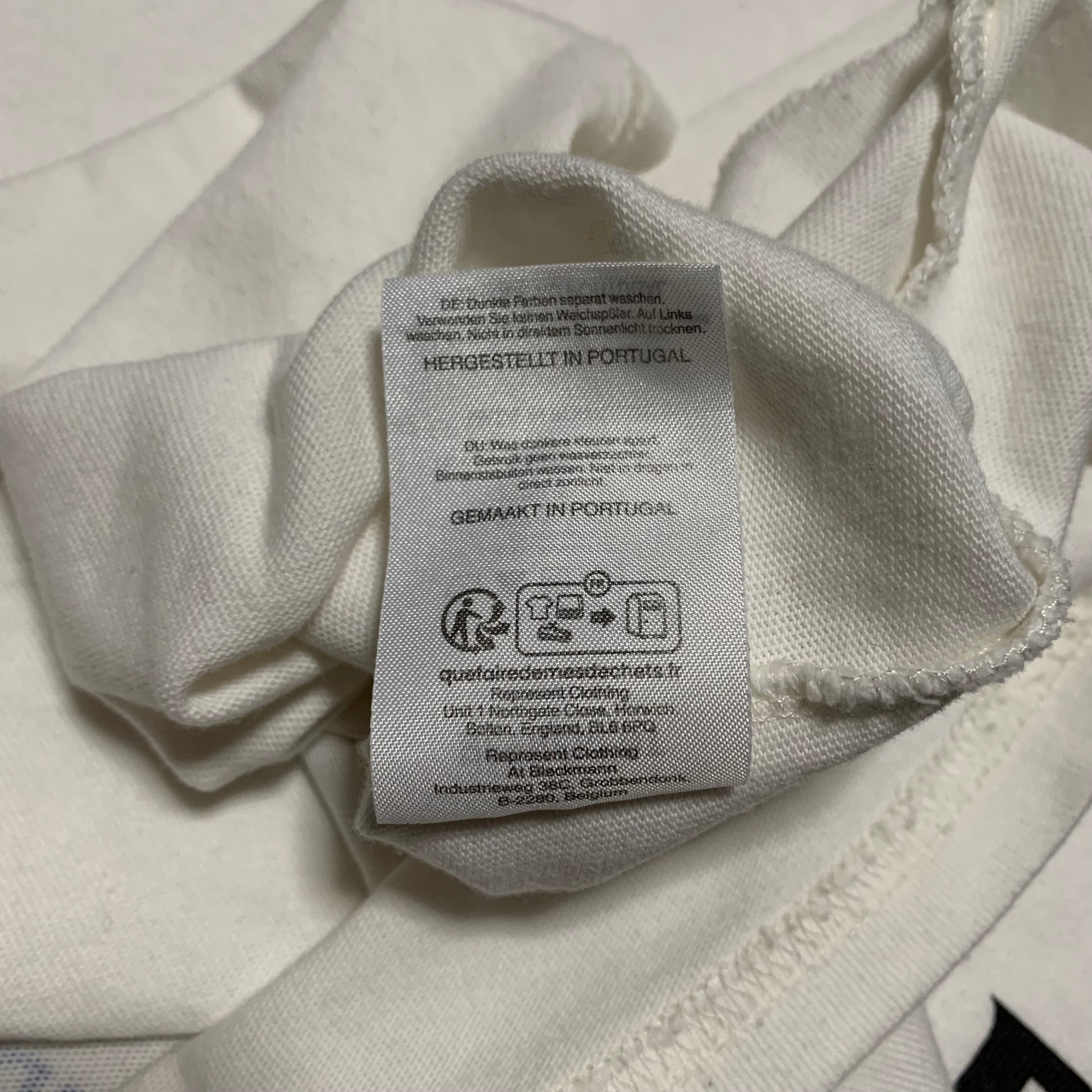 Represent Medium Icarus Flat White Tee