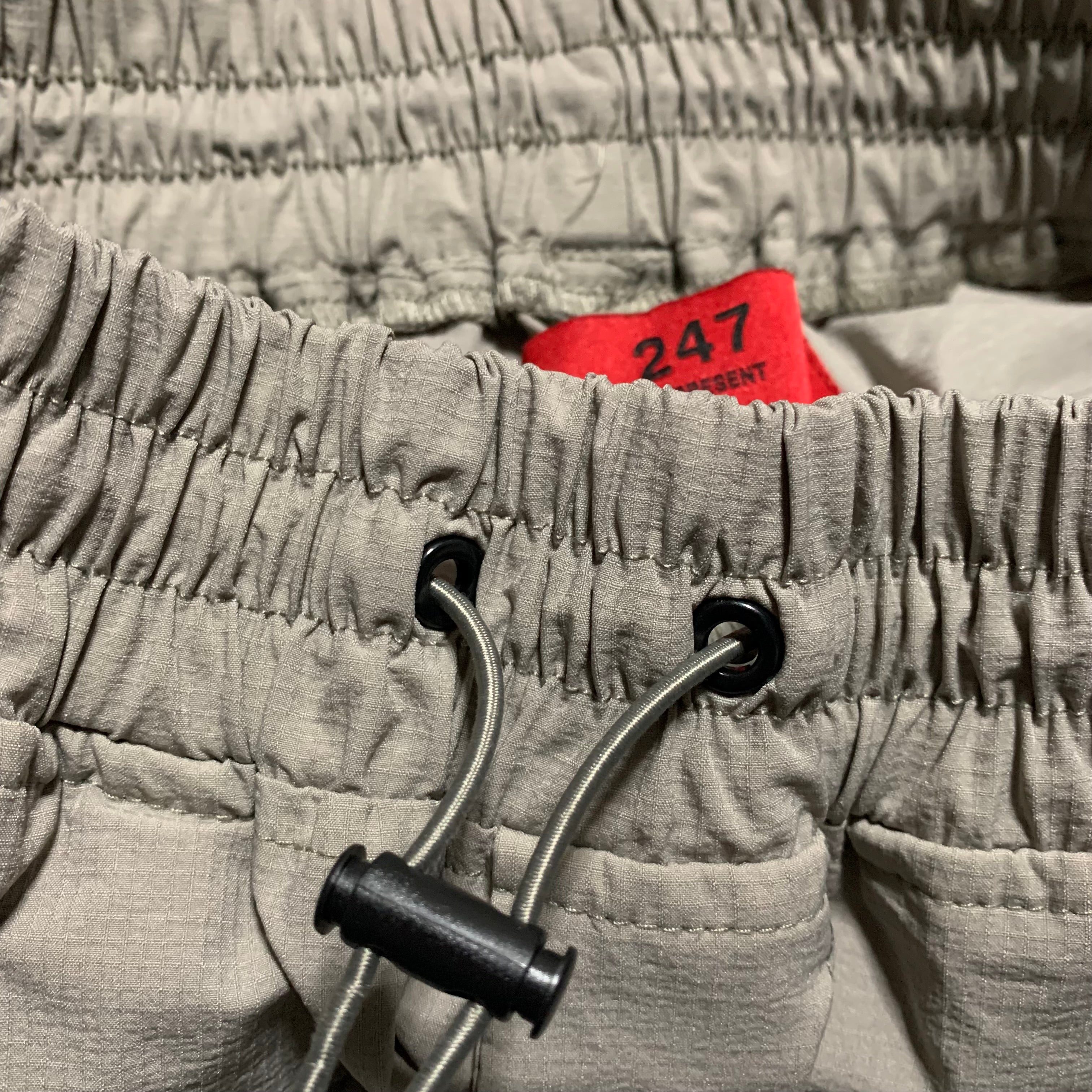 Represent Small 247 Pants Taupe Track Pant Bottoms Cargos