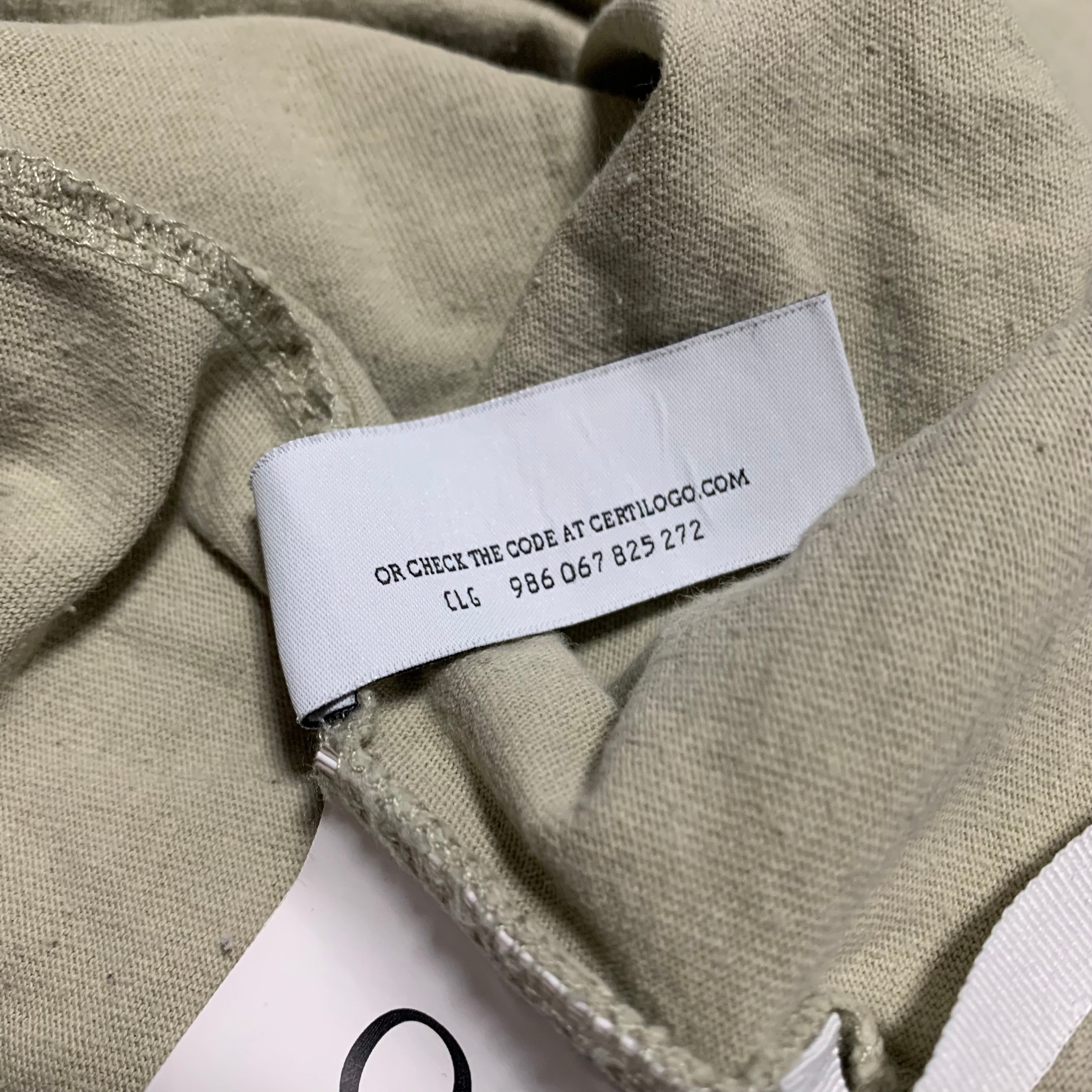Off White Medium Paint Splatter Beige Tee Virgil Abloh