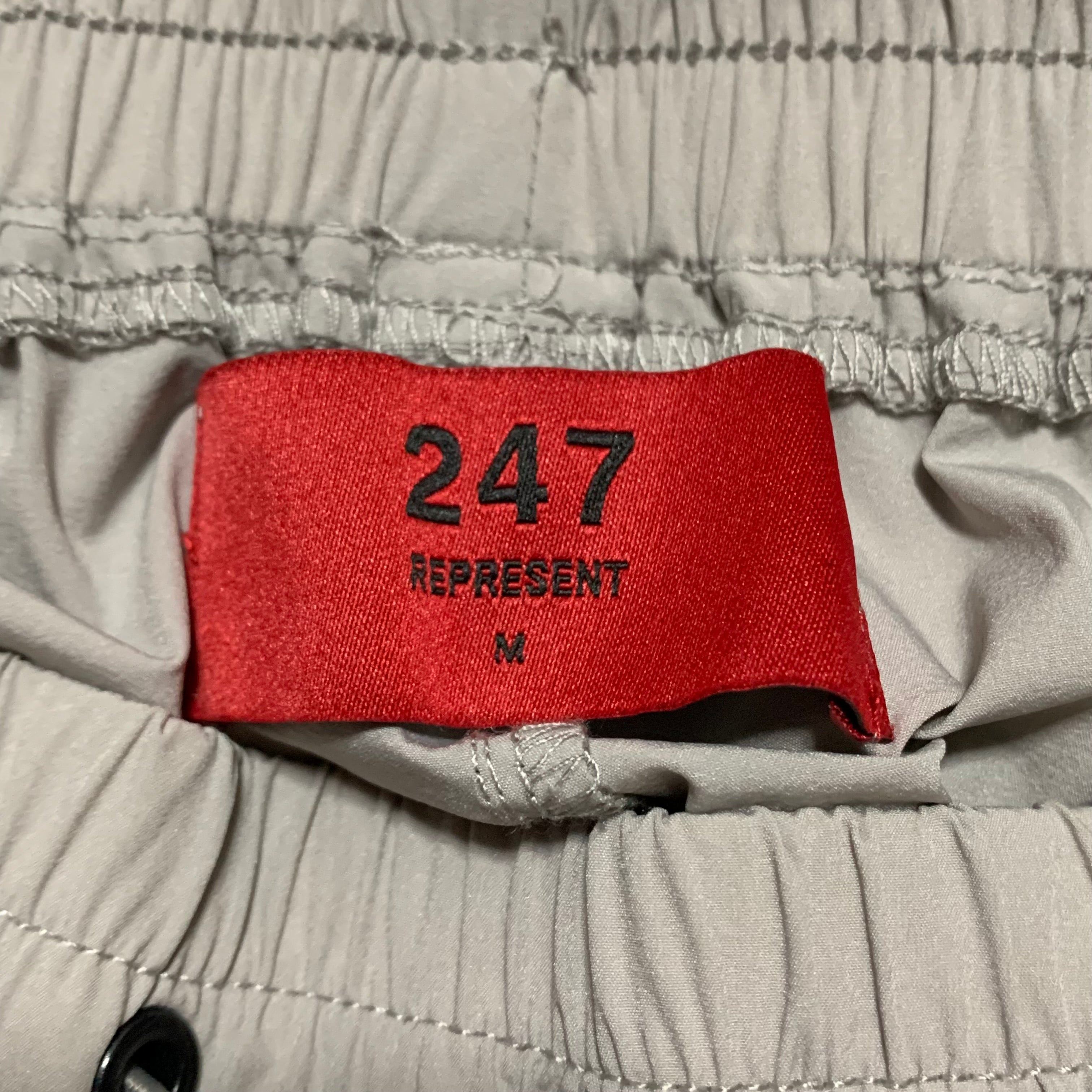 Represent Medium 247 Pants Ash Grey Cargo Bottoms