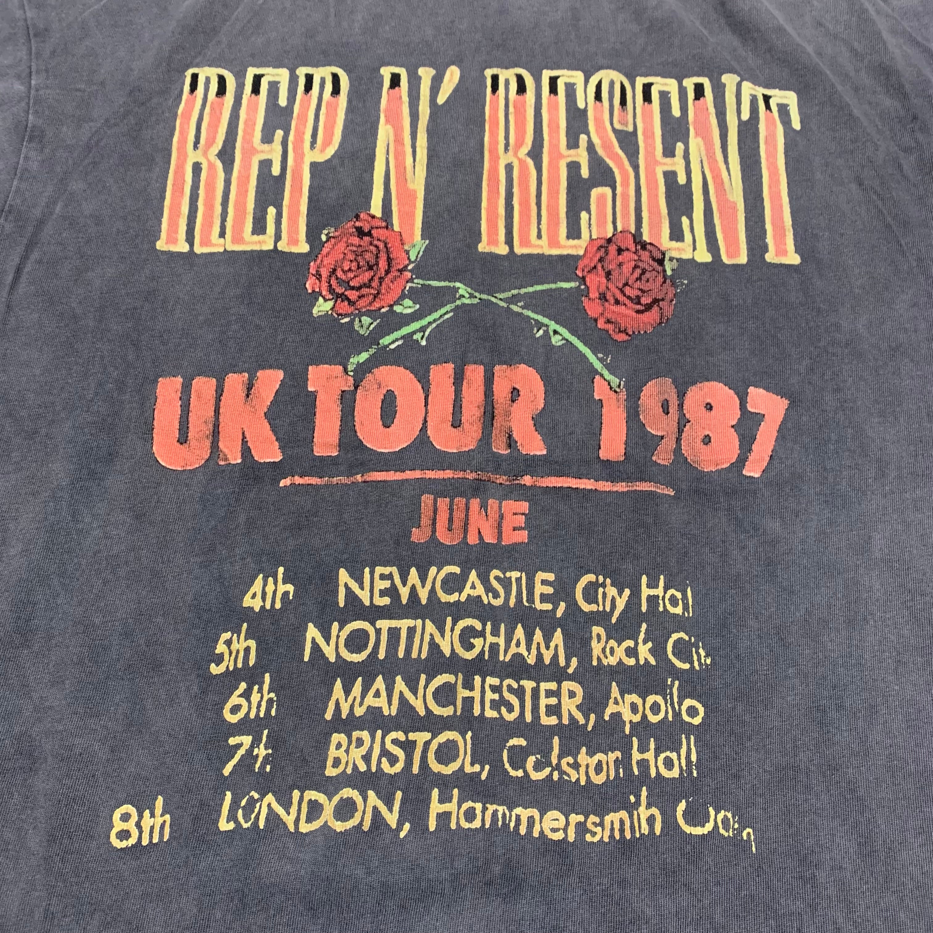Represent Small Rep N Resent Vintage Grey Tee
