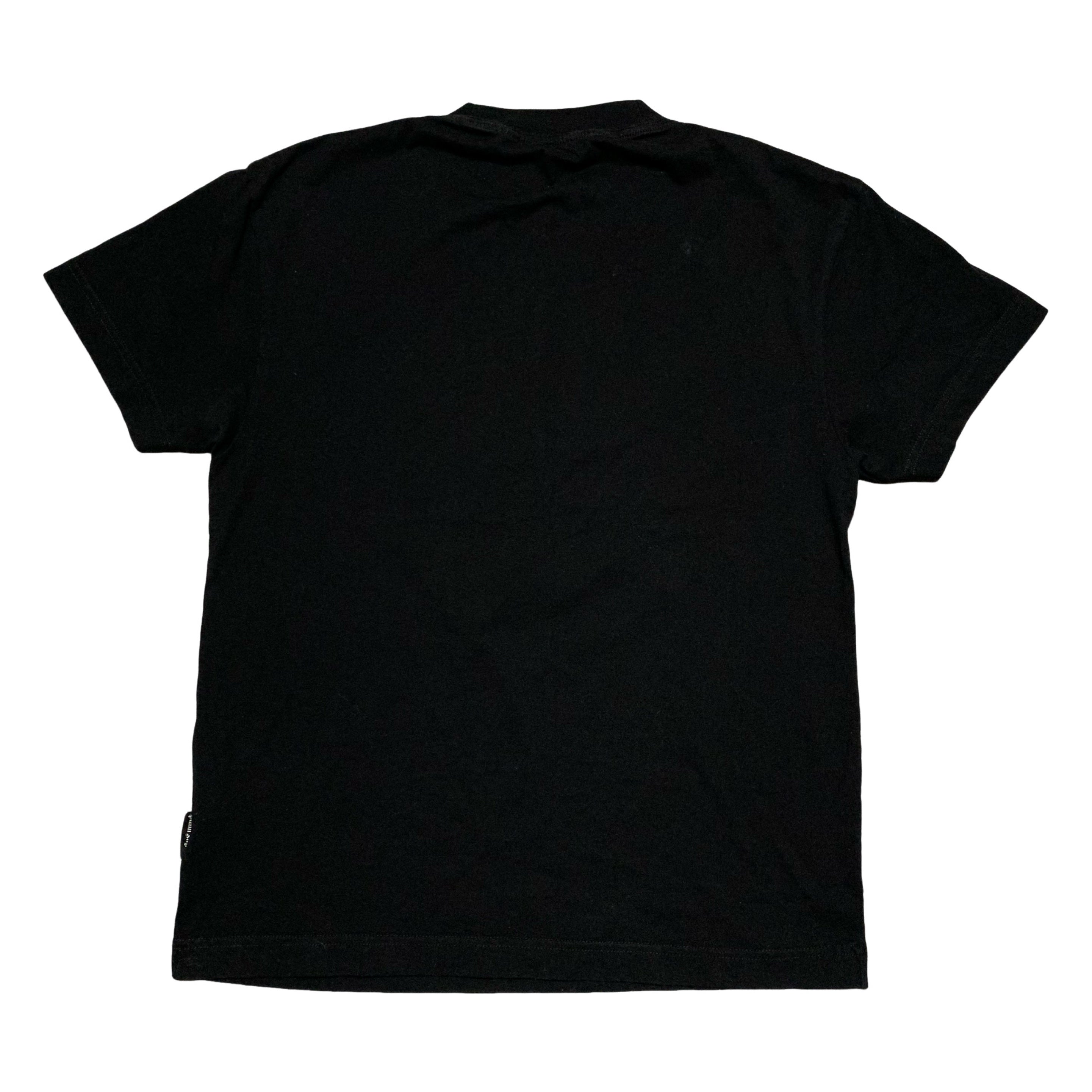 Palm Angels Medium Tee Star Sprayed Black T-Shirt
