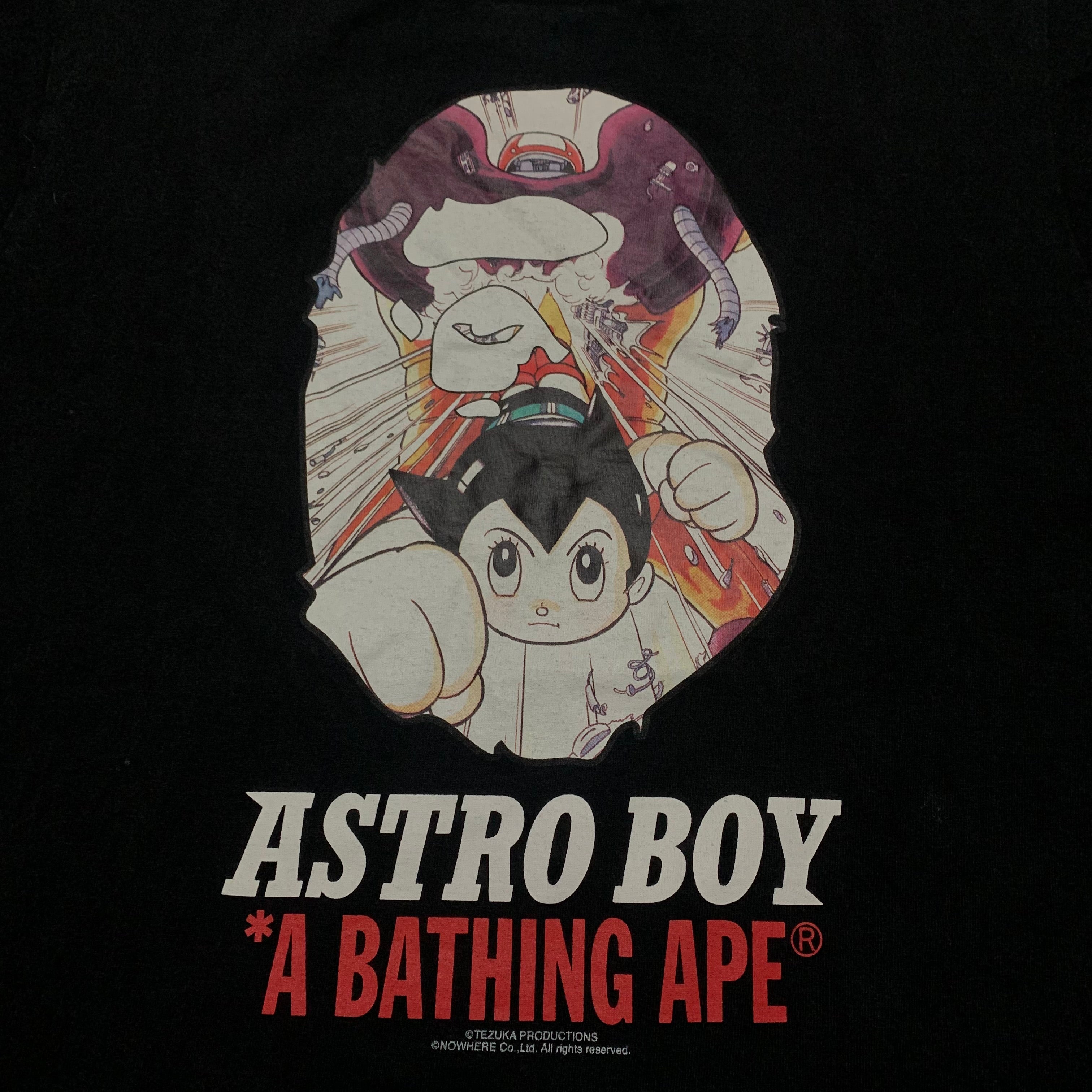 Bape Medium Astro Boy Black Tee A Bathing Ape