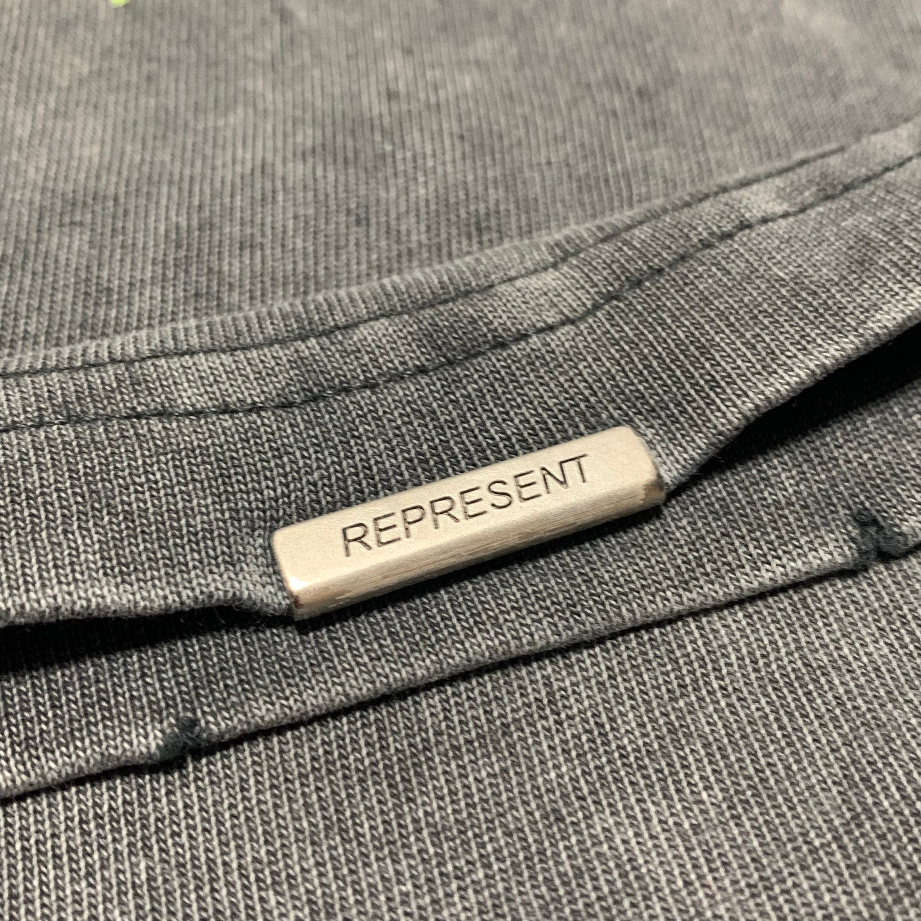 Represent XL Rep N Resent Vintage Grey Tee
