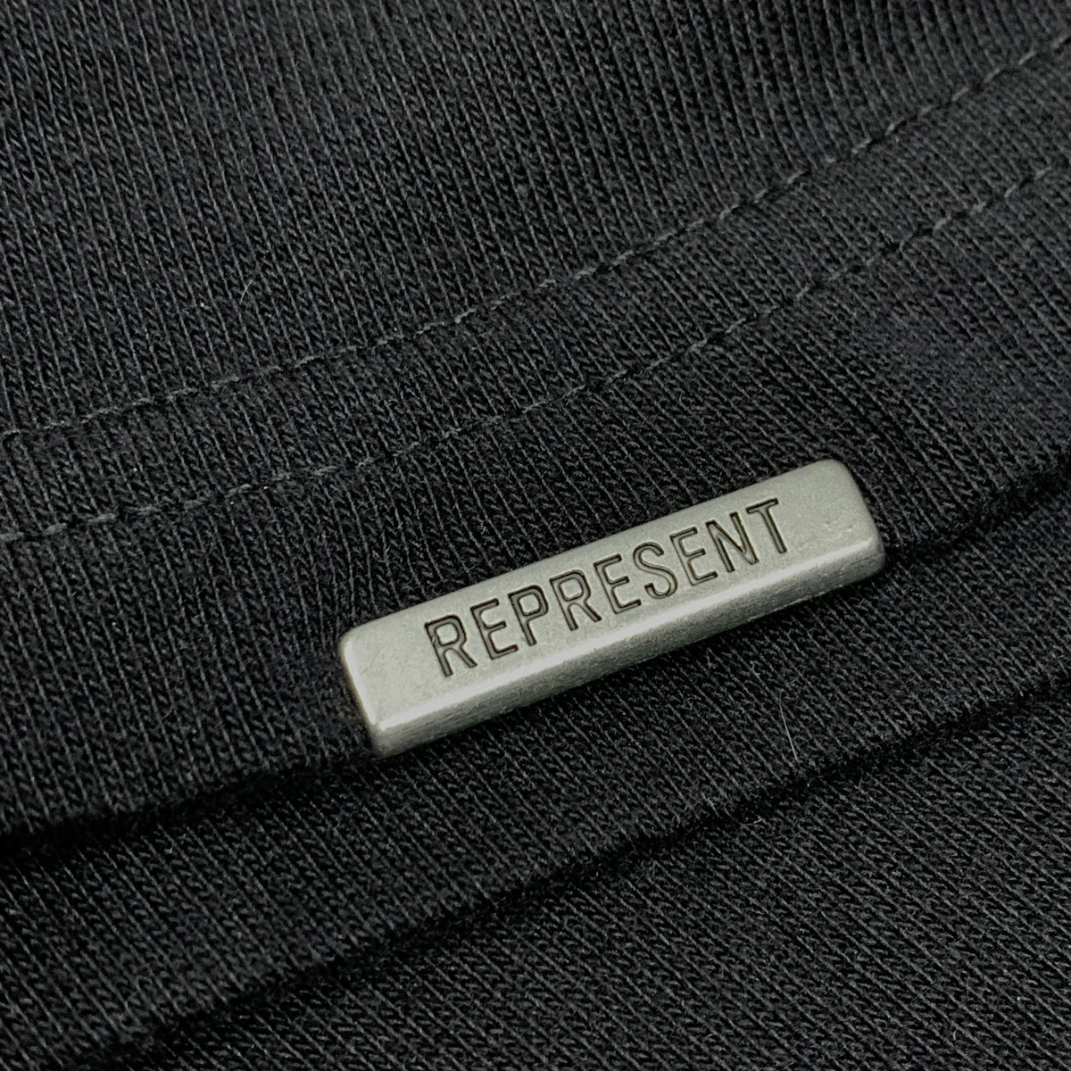 Represent Medium Tee Santa Clause Jet Black T-Shirt Merry Christmas 1 of 1