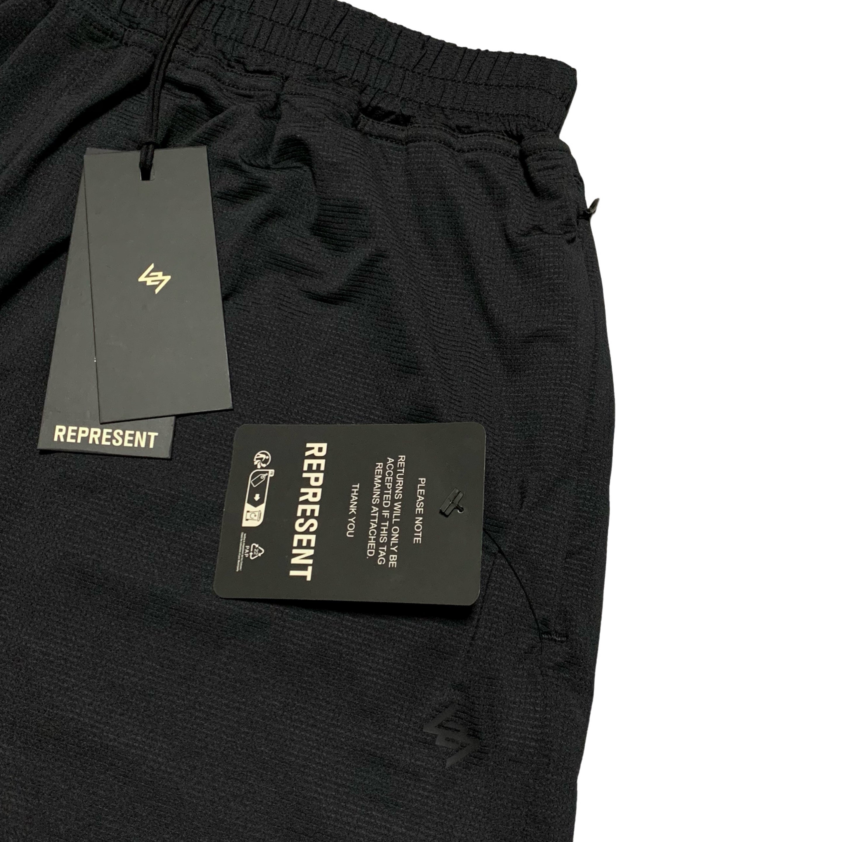 Represent Small Shorts Black 247 Mesh DNA Bottoms