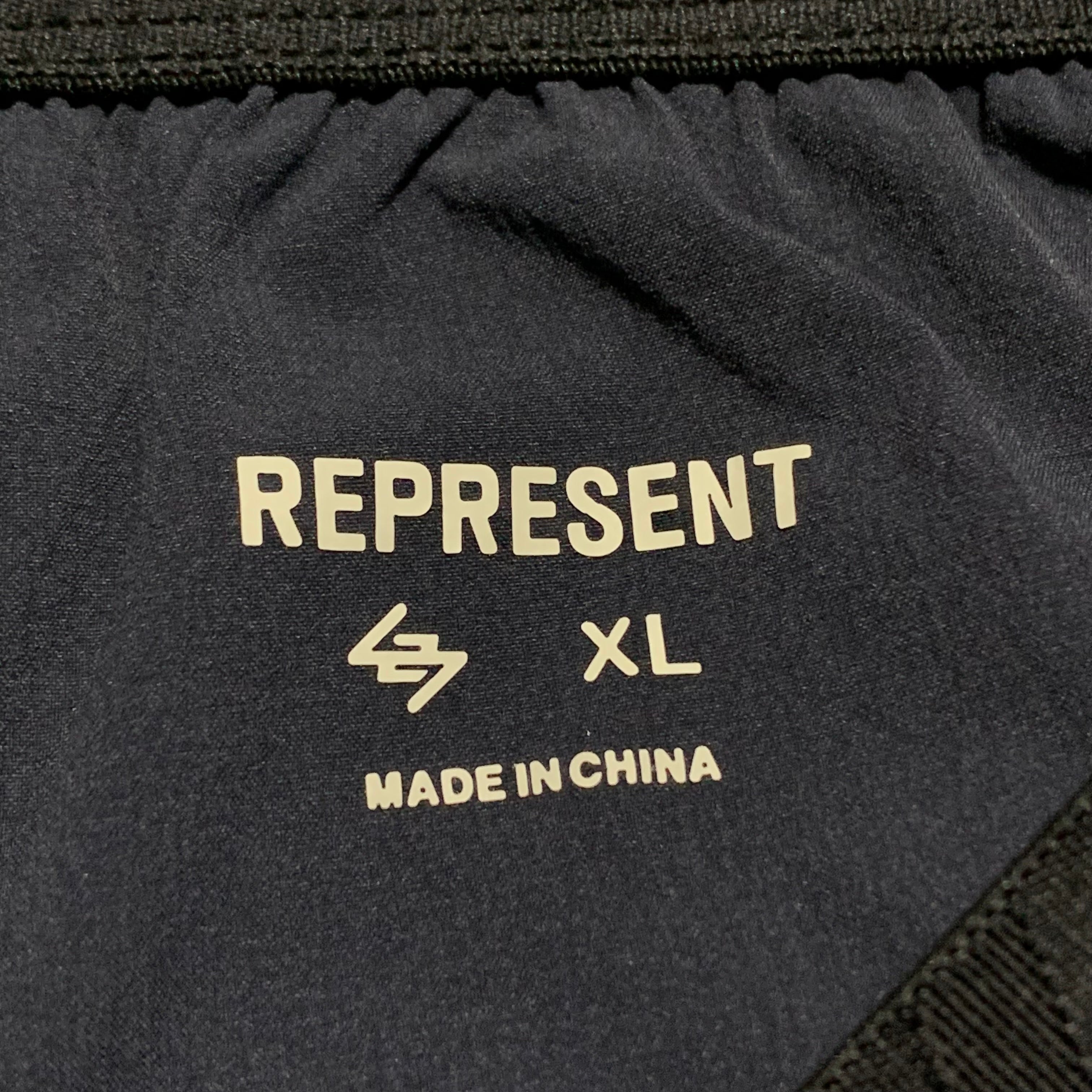 Represent XL Shorts 247 Fused Navy Blue Shorts Bottoms