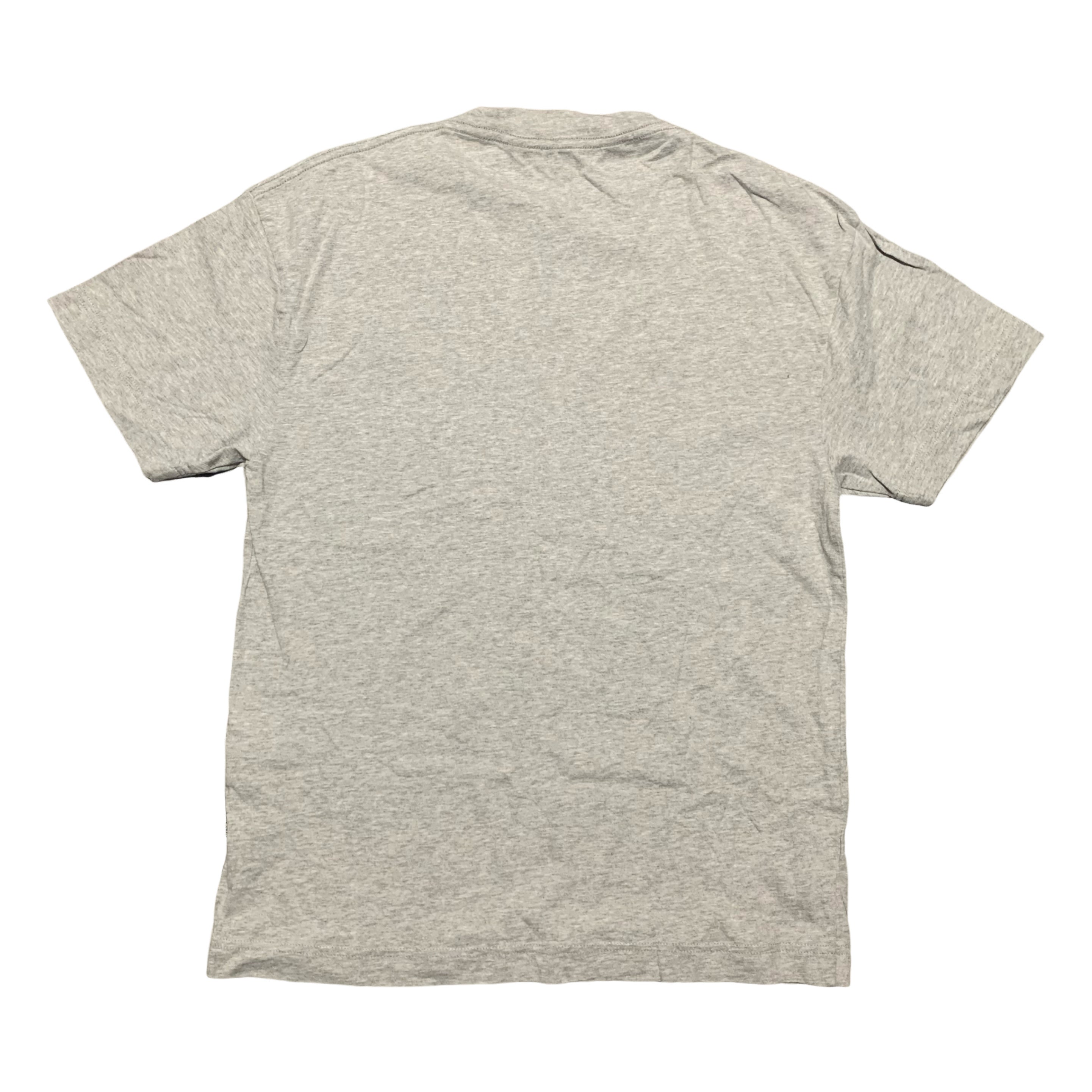 Palm Angels XS Paint Splatter Logo Grey Tee