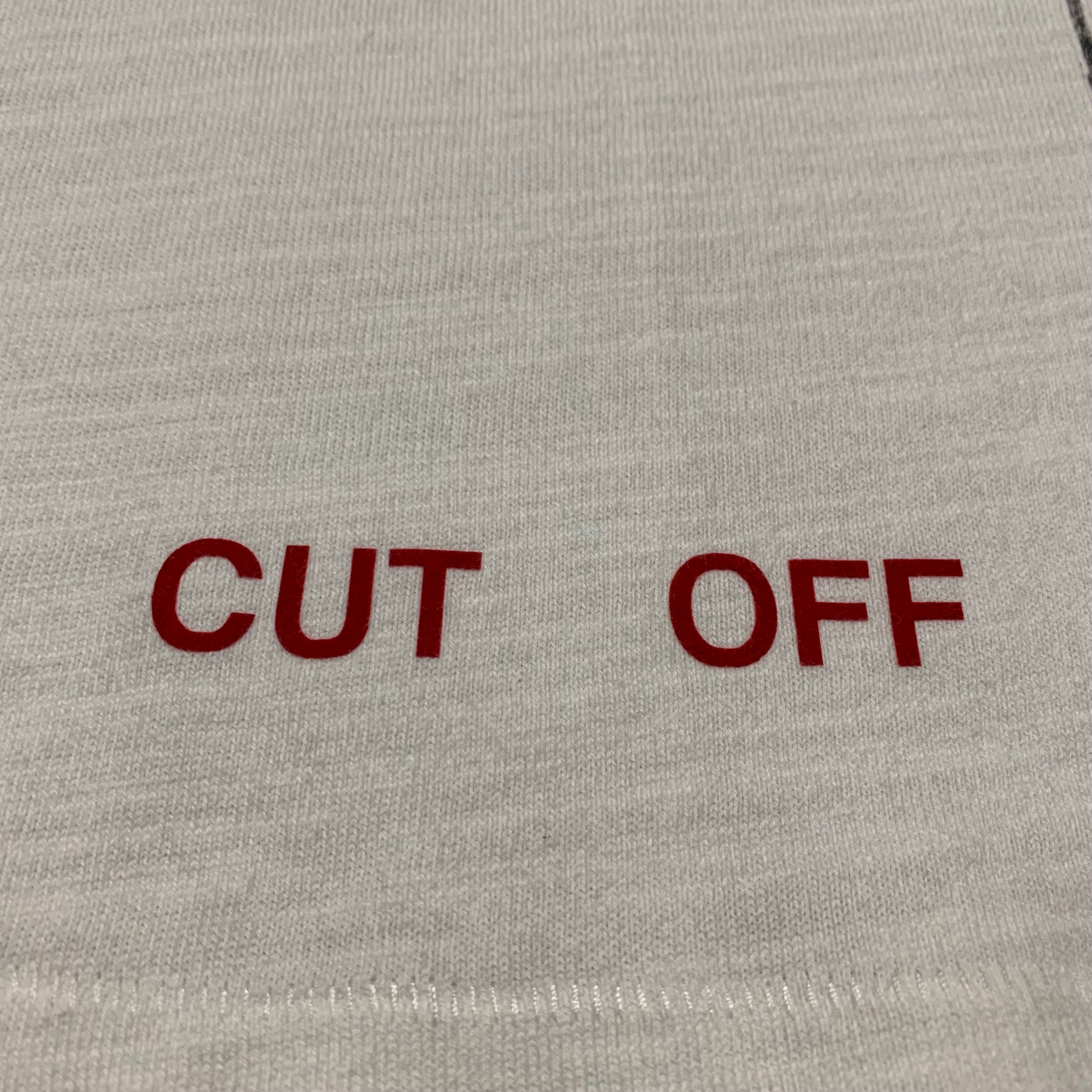 Off White Medium Othello's Wolf White Oversized Tee Virgil Abloh