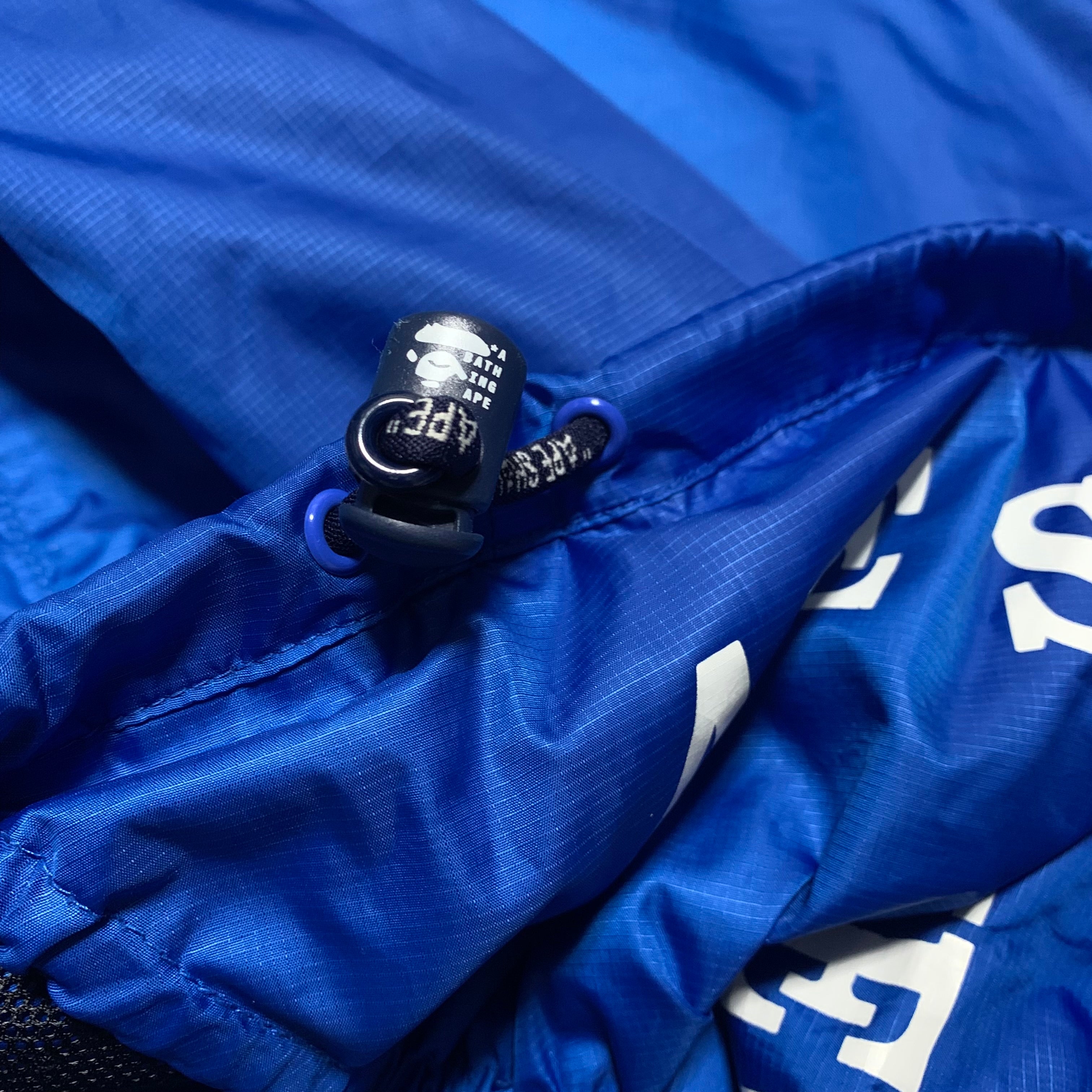 Bape Medium Snowboard Jacket Blue A Bathing Ape
