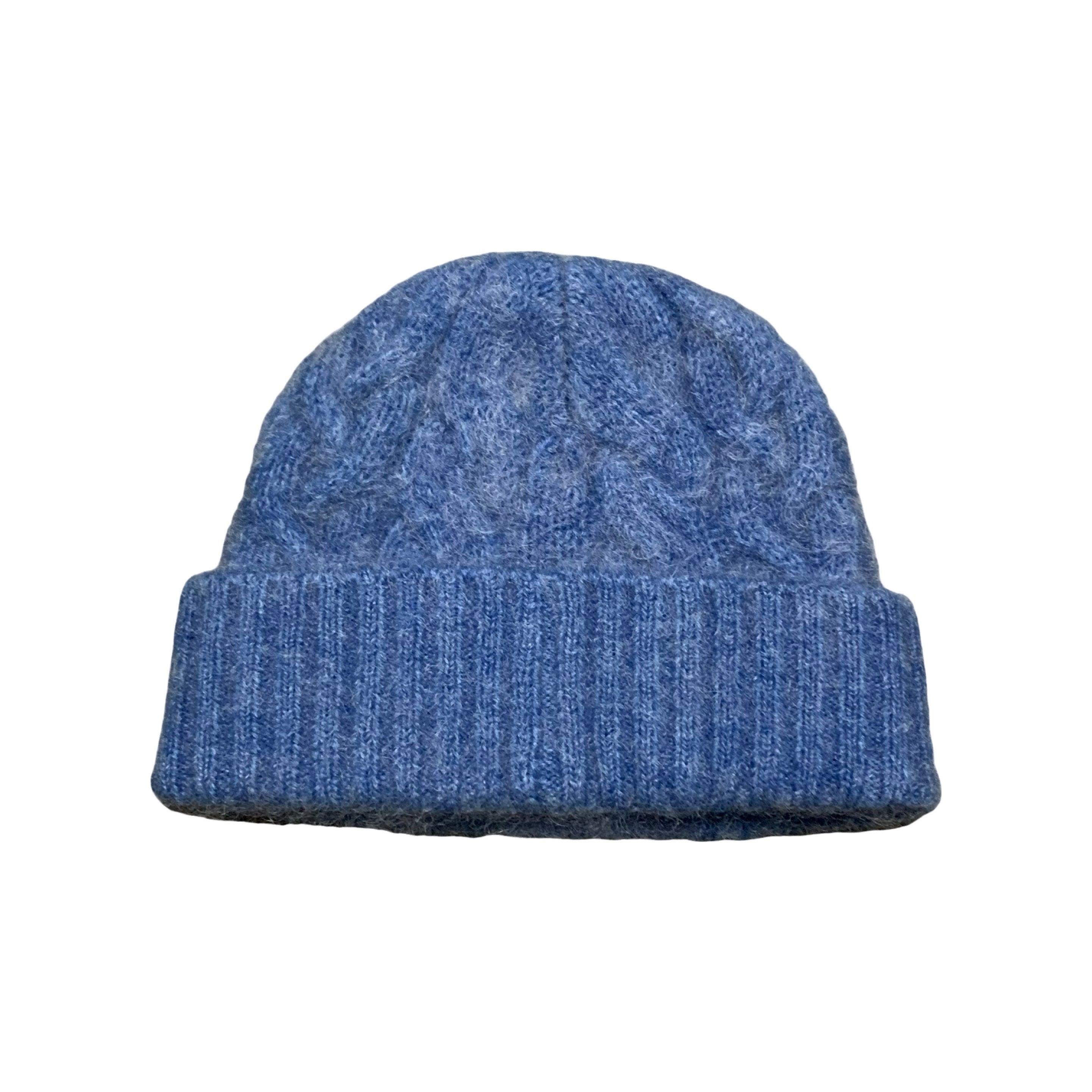 Represent Beanie Electric Blue Cable Knit Hat