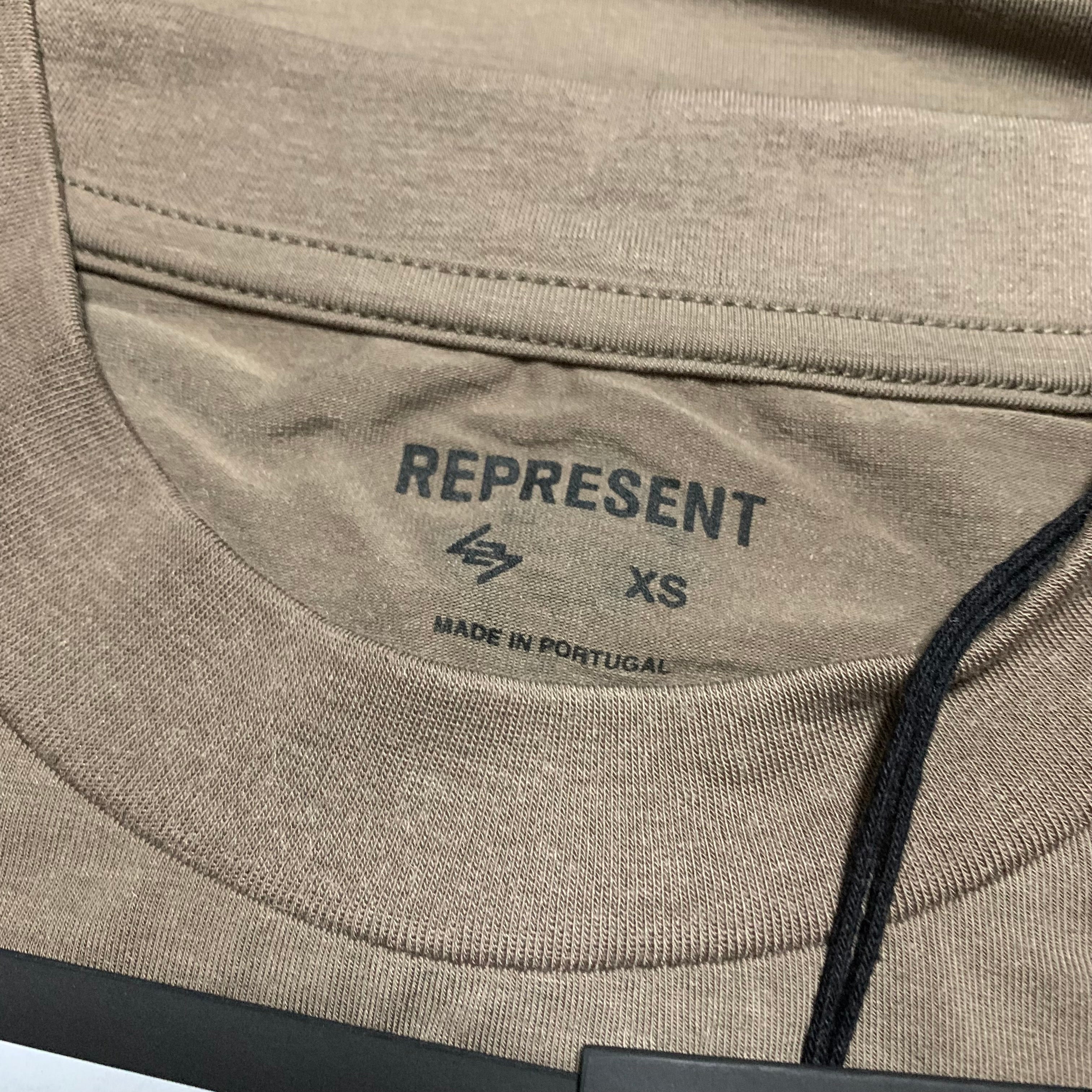 Represent XS Future Terrains Oversized Tank Top Umber