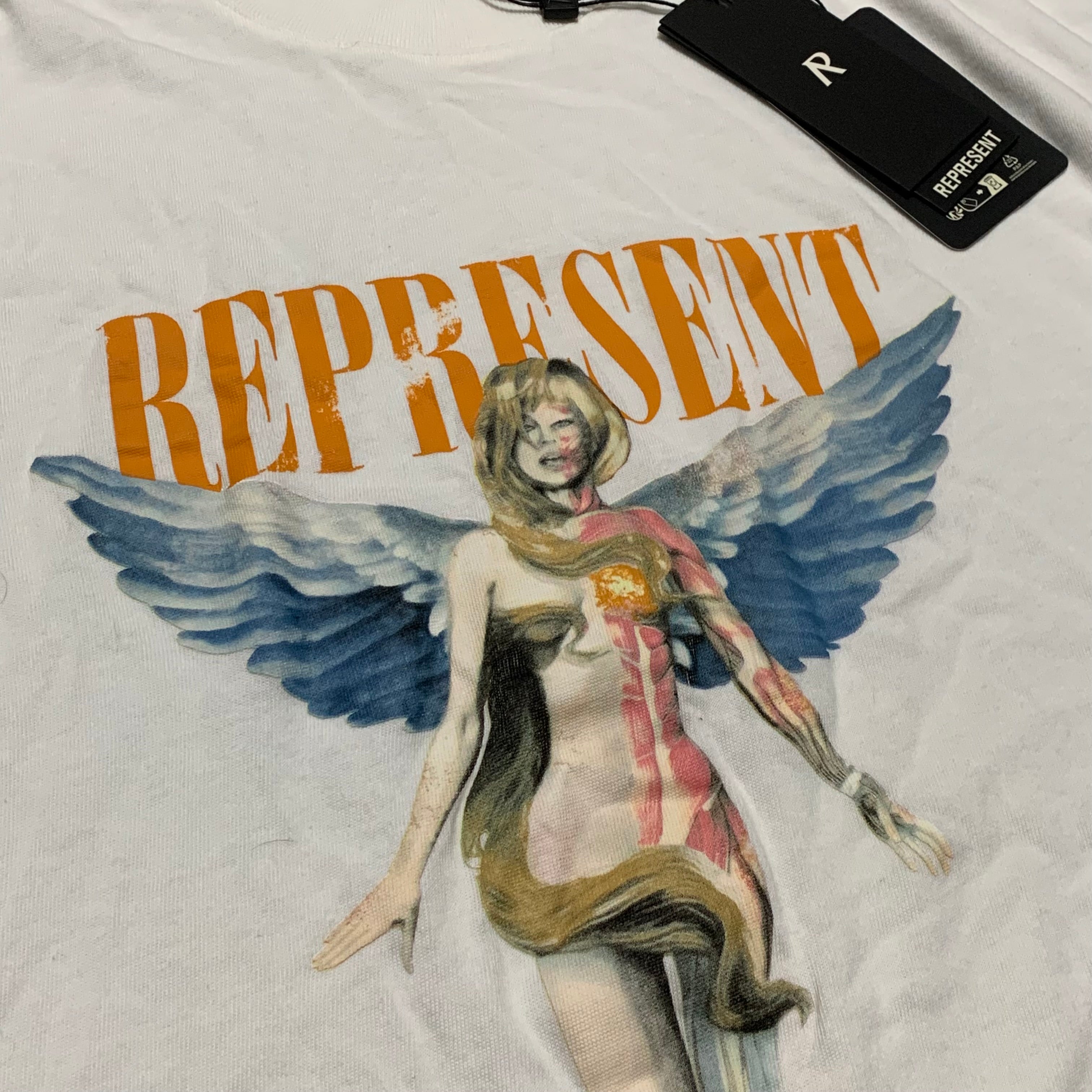Represent XS Reborn Flat White Tee