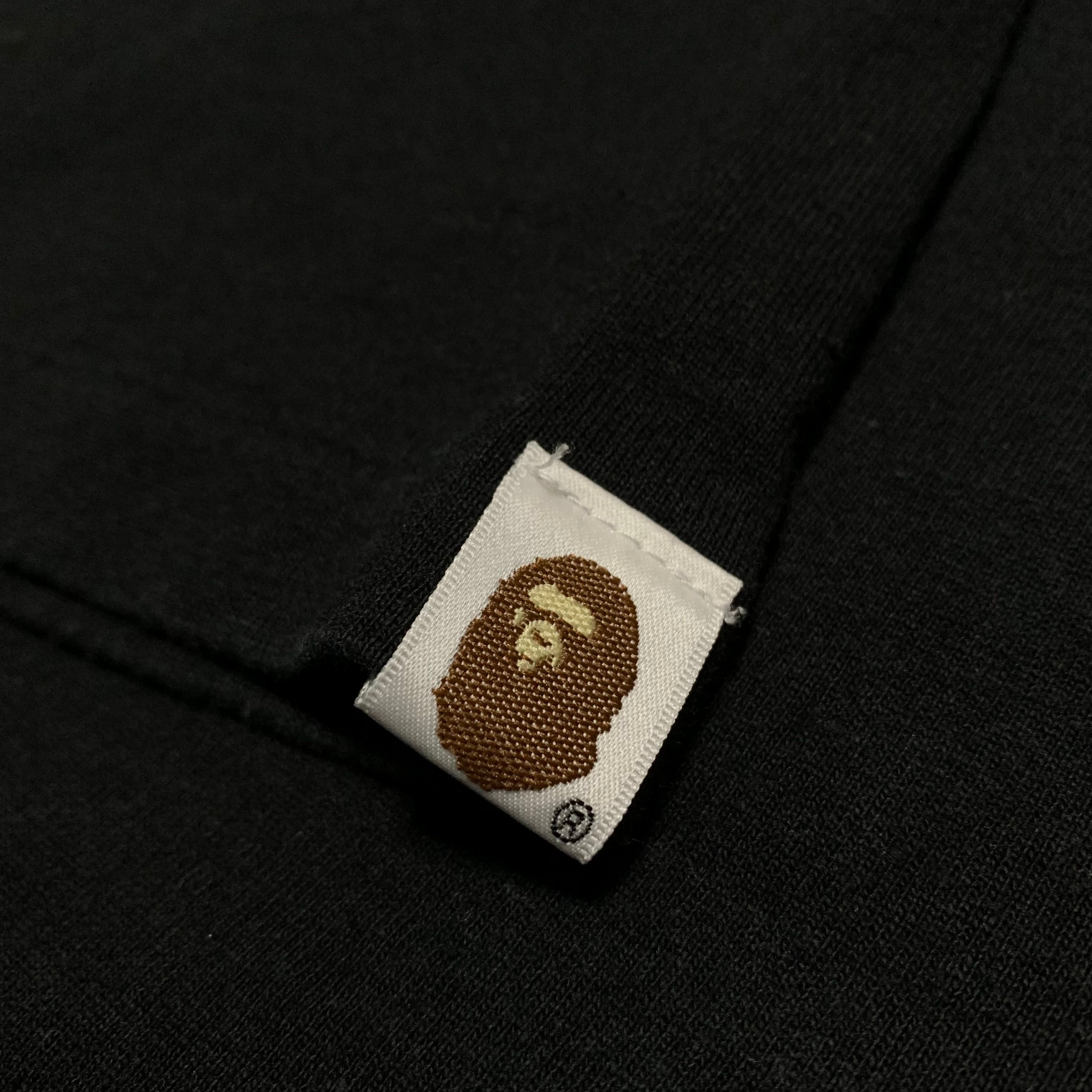 Bape Medium Tokyo Ape Head Black Tee A Bathing Ape