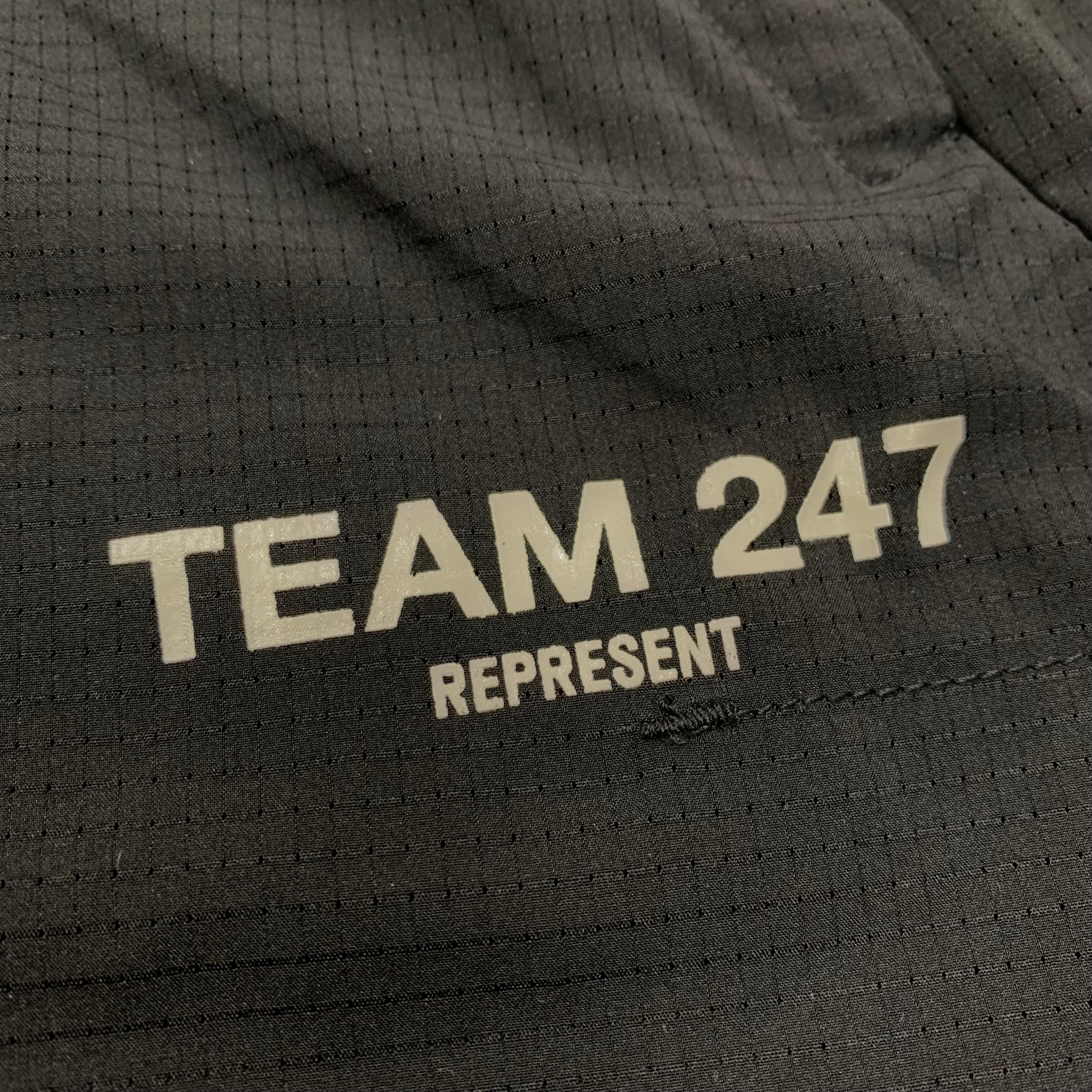Represent Large Shorts Team 247 Fused Running Black Bottoms