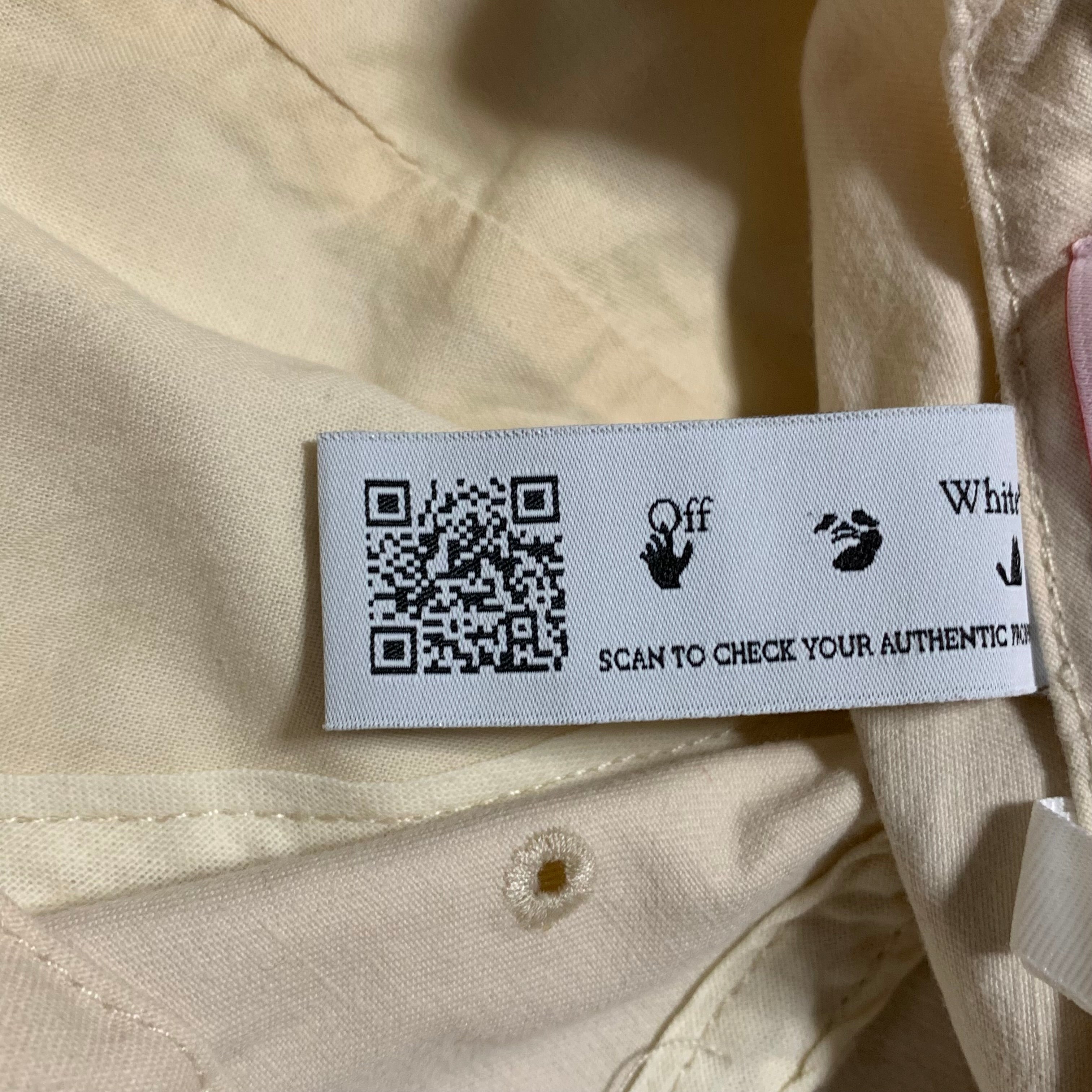 Off White Cap Metal Arrows Beige Baseball Cap Hat Virgil Abloh