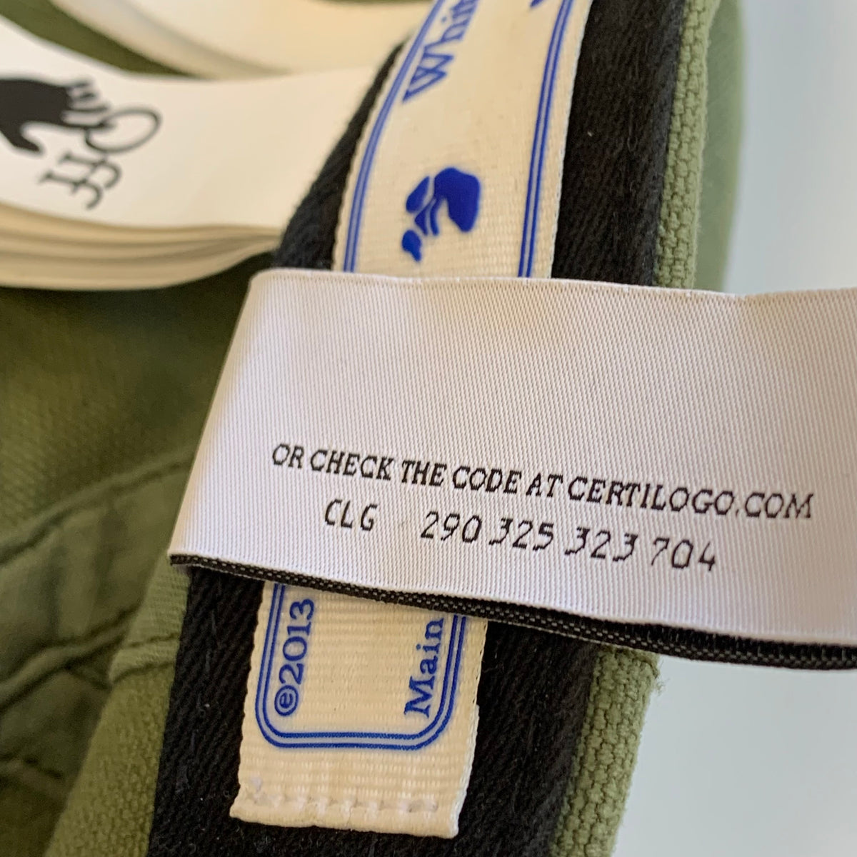 Off White Cap Hand Off Baseball Cap Hedge Green Distressed Hat Virgil Abloh