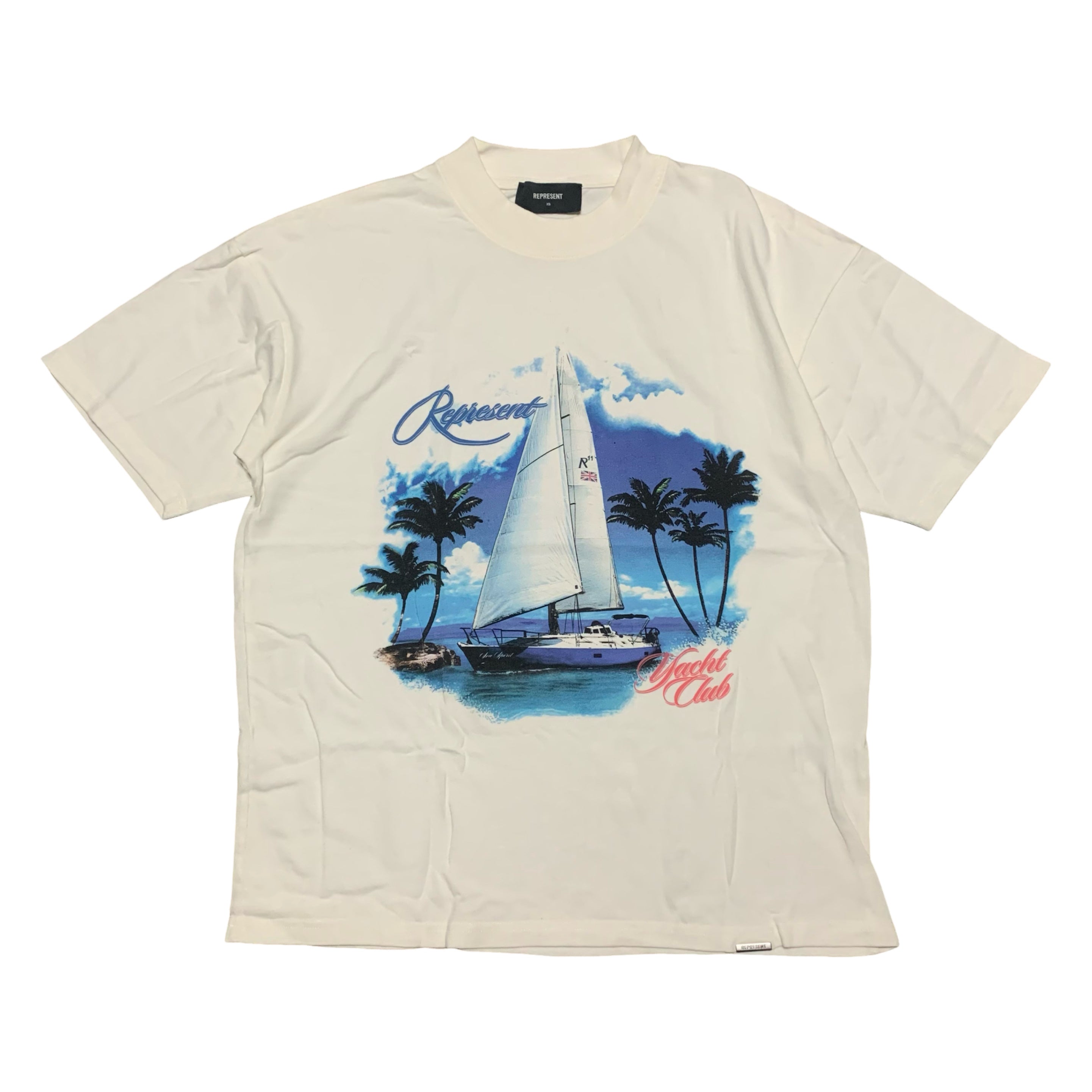 Represent XS Yacht Club Flat White Tee