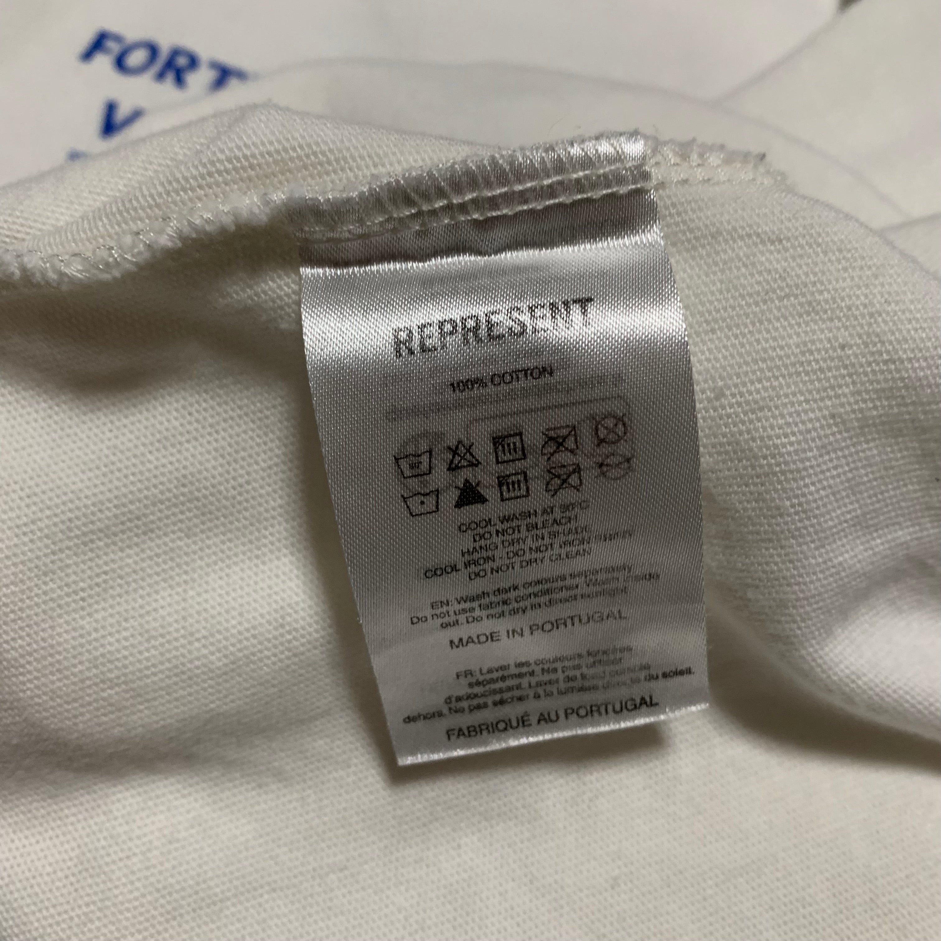 Represent Medium Icarus Flat White Tee