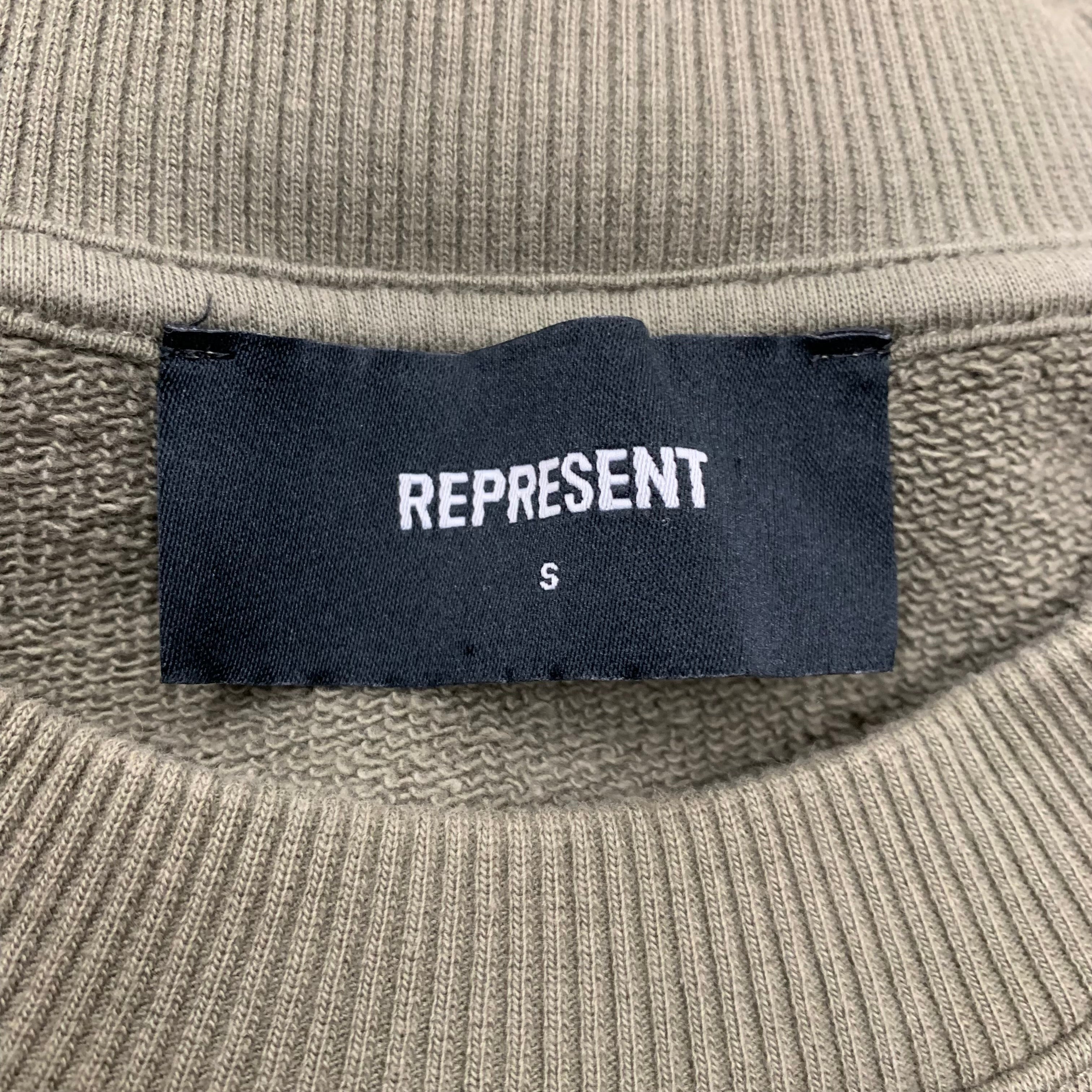 Represent Small Owners Club Green Sweater Sweatshirt Crewneck