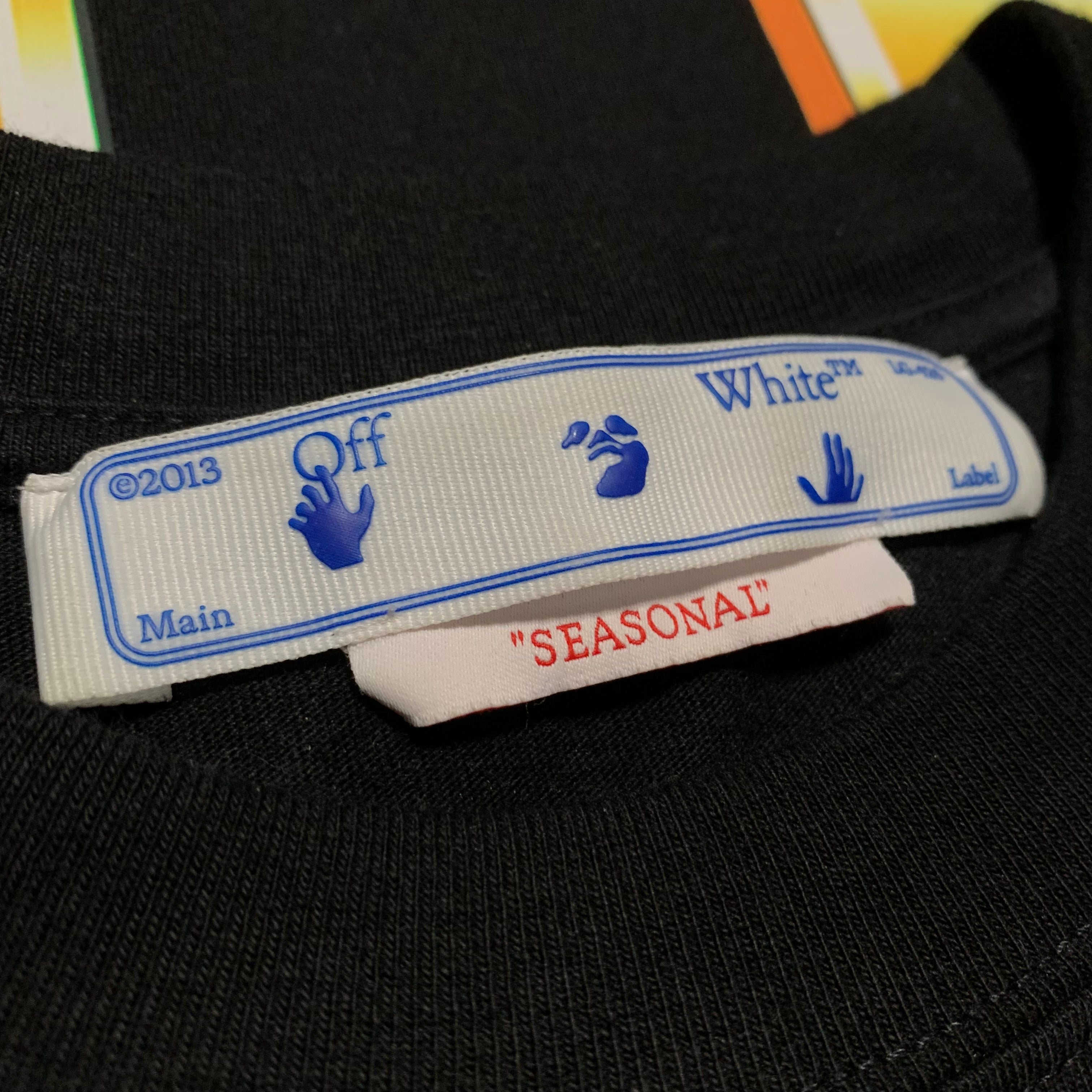 Off White Medium Metal Arrows Black Tee Virgil Abloh