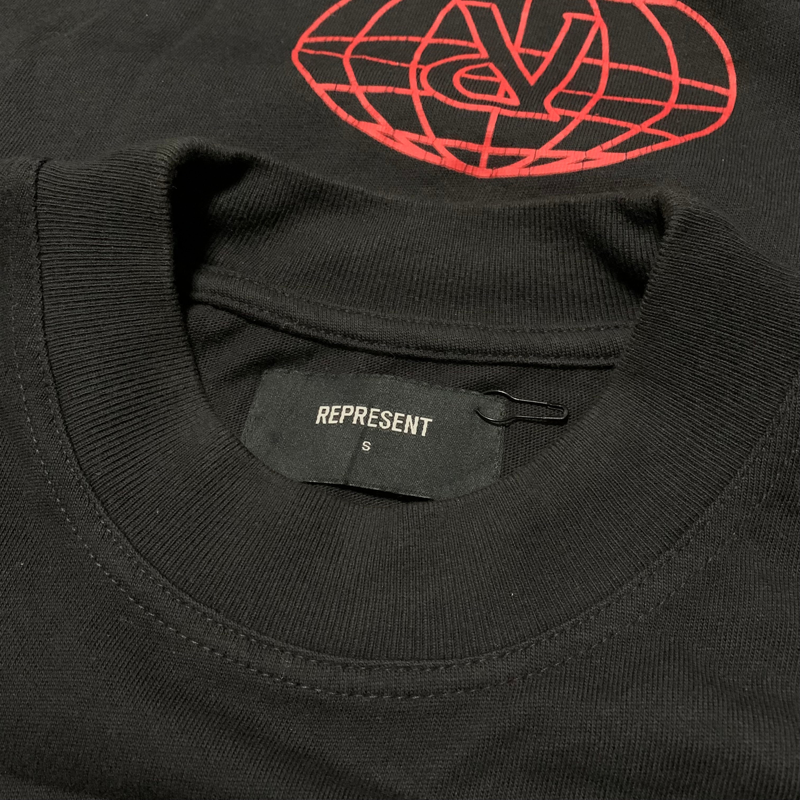 Represent Small The Spirits End Jet Black Tee