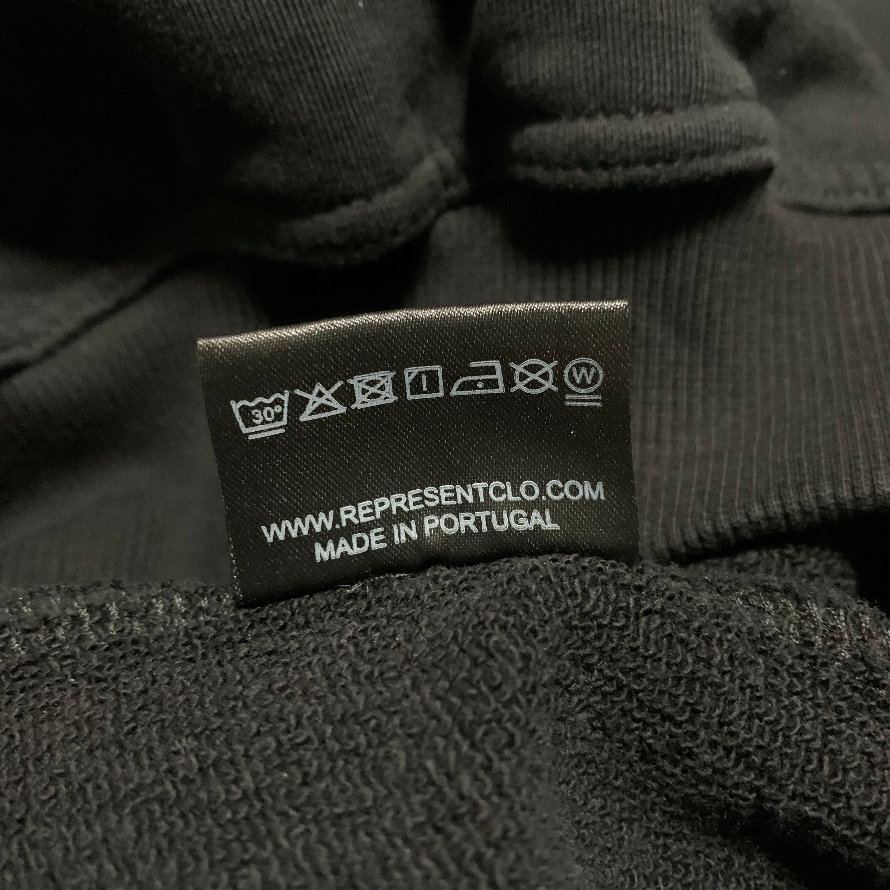 Represent Small Owners Club Angel Black Sweater Sweatshirt Crewneck