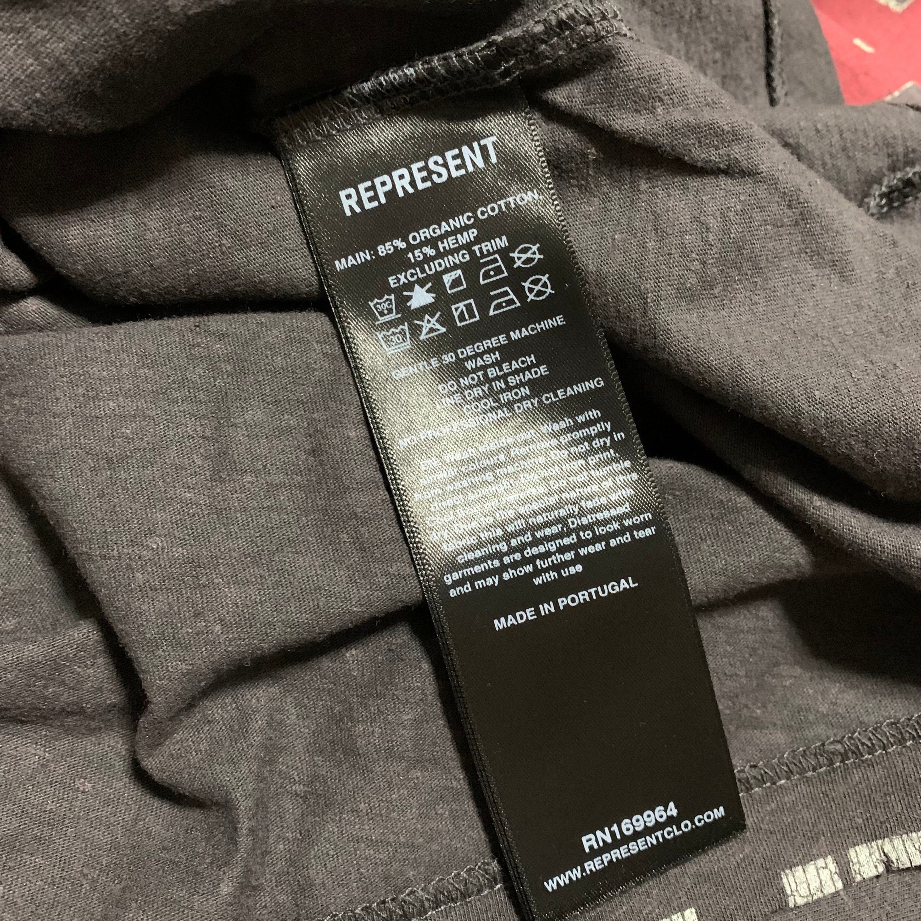 Represent XS Dream On Tour Sun Fade Grey Tee
