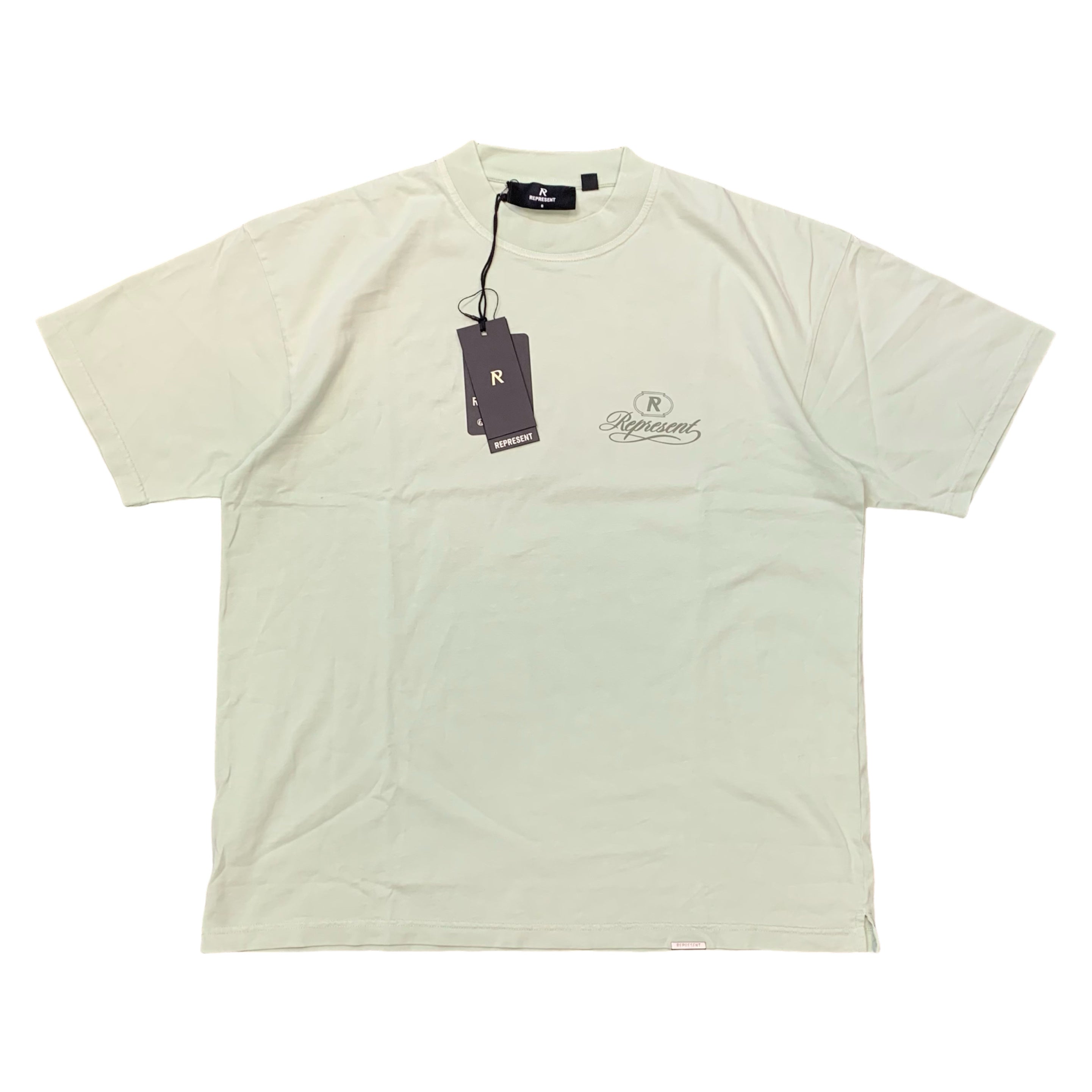 Represent Small Tee Grand Vintage Washed Sage T-Shirt